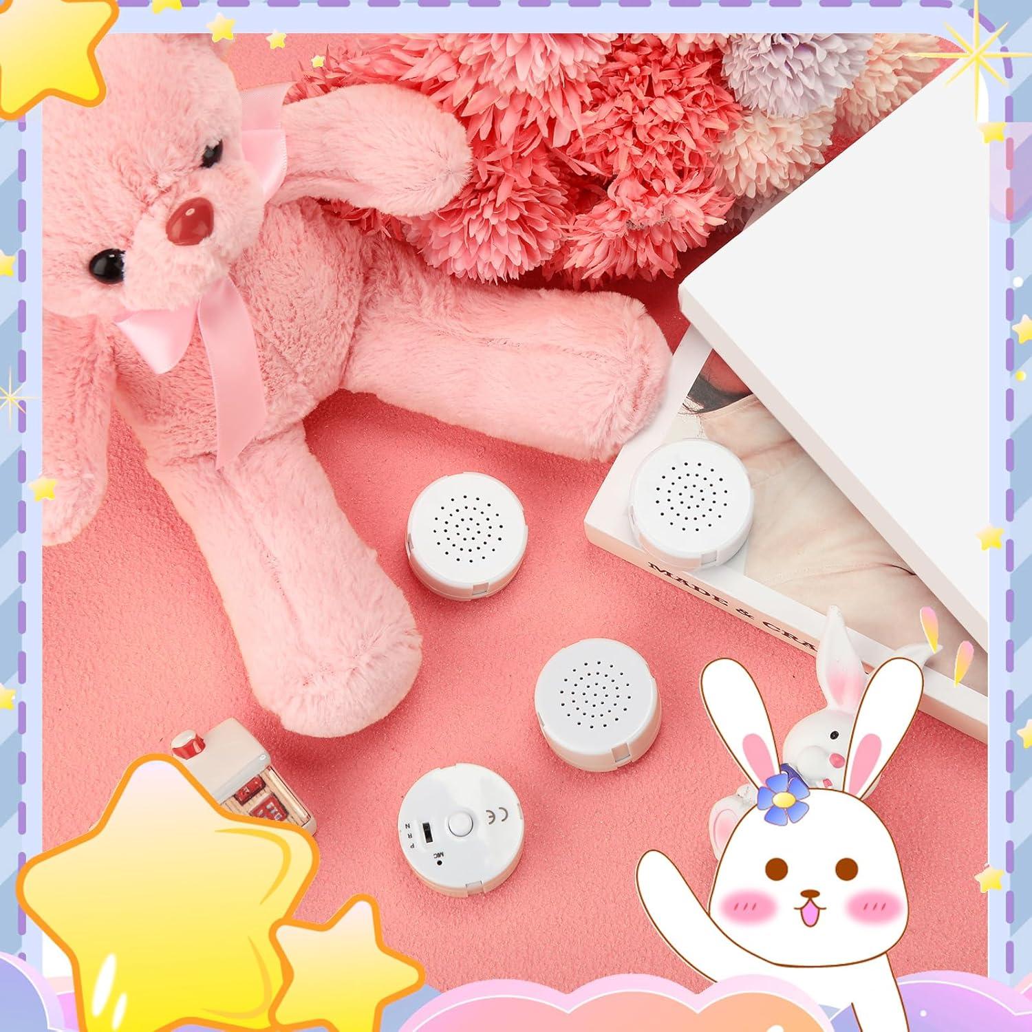 Grabadora de Voz 20 Segundos Handepo - 2 Pcs para Juguetes