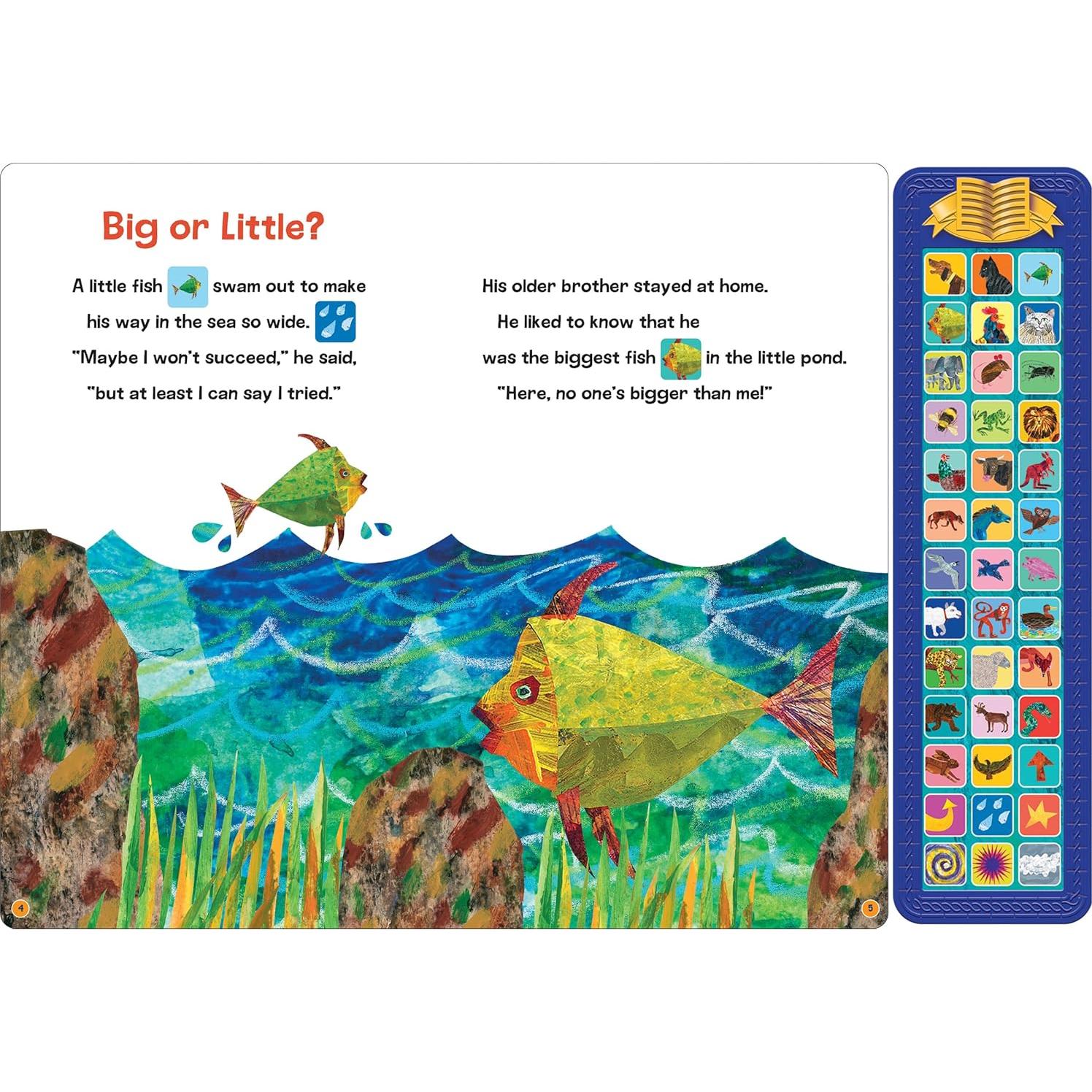 World of Eric Carle: Sound Storybook Treasury - 39-Button Animal Sound Book - PI Kids