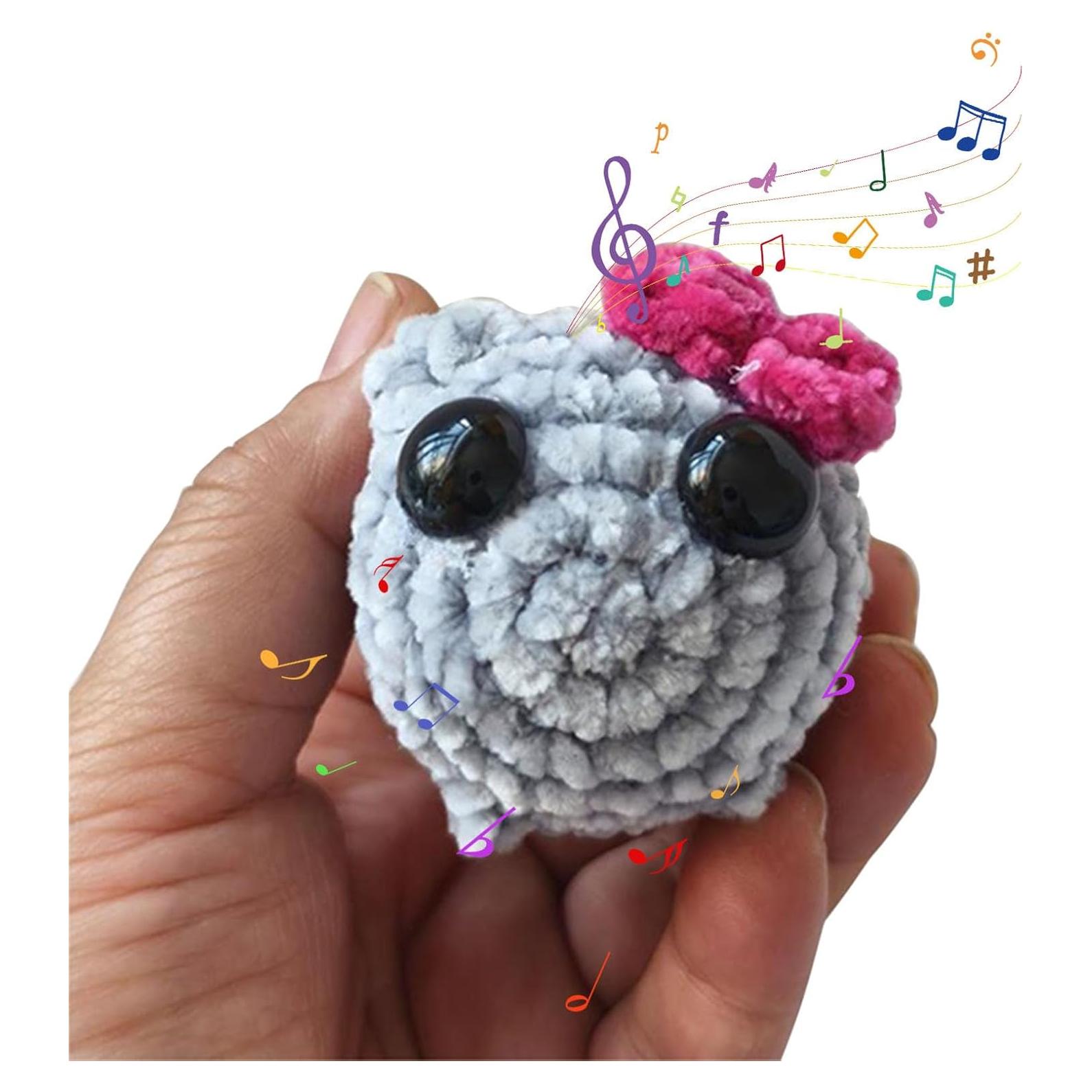 Peluche de Hámster Triste Genérico con Sonido y Llavero