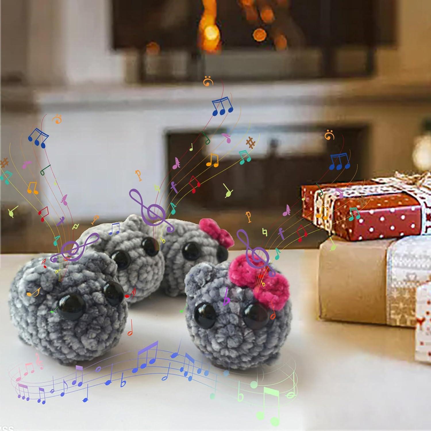 Peluche de Hámster Triste Genérico con Sonido y Llavero