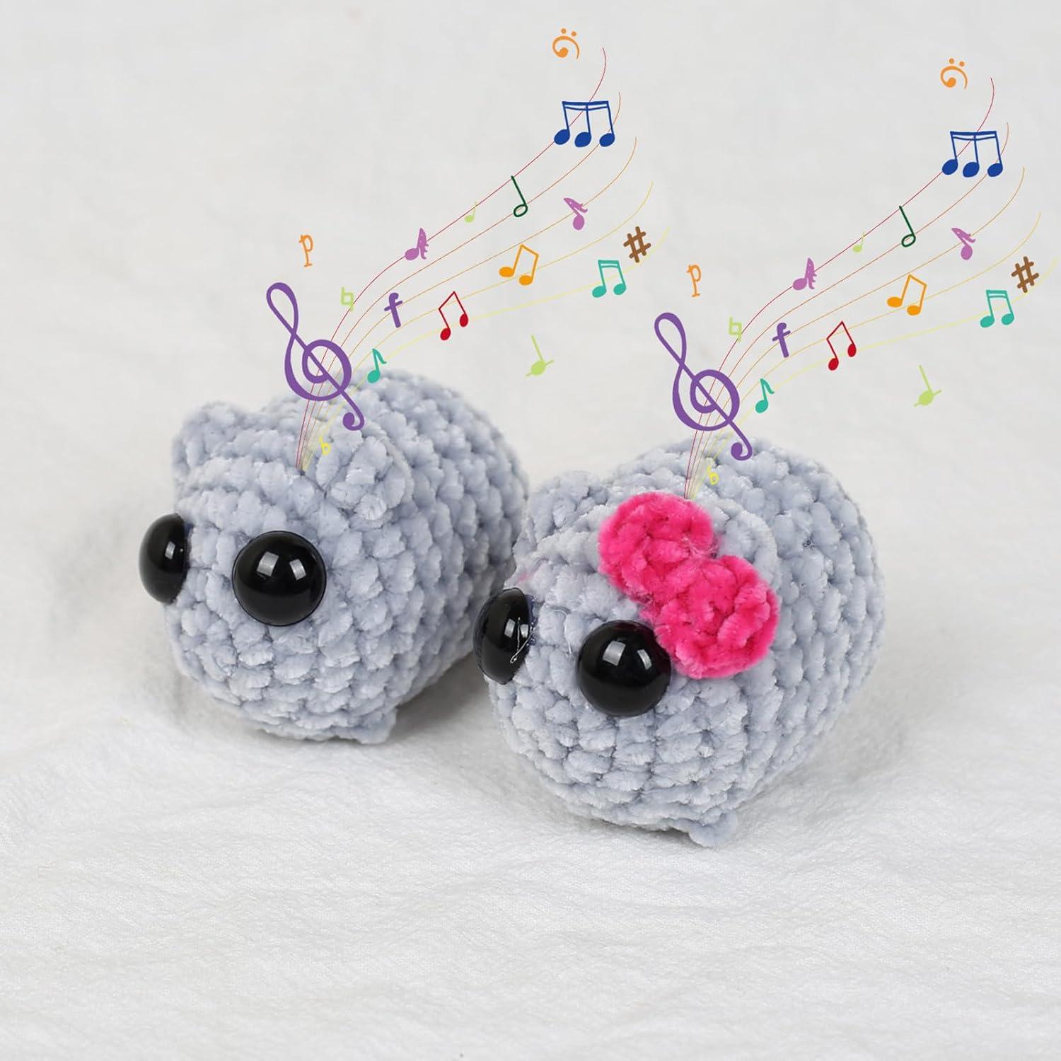 Peluche de Hámster Triste Genérico con Sonido y Llavero