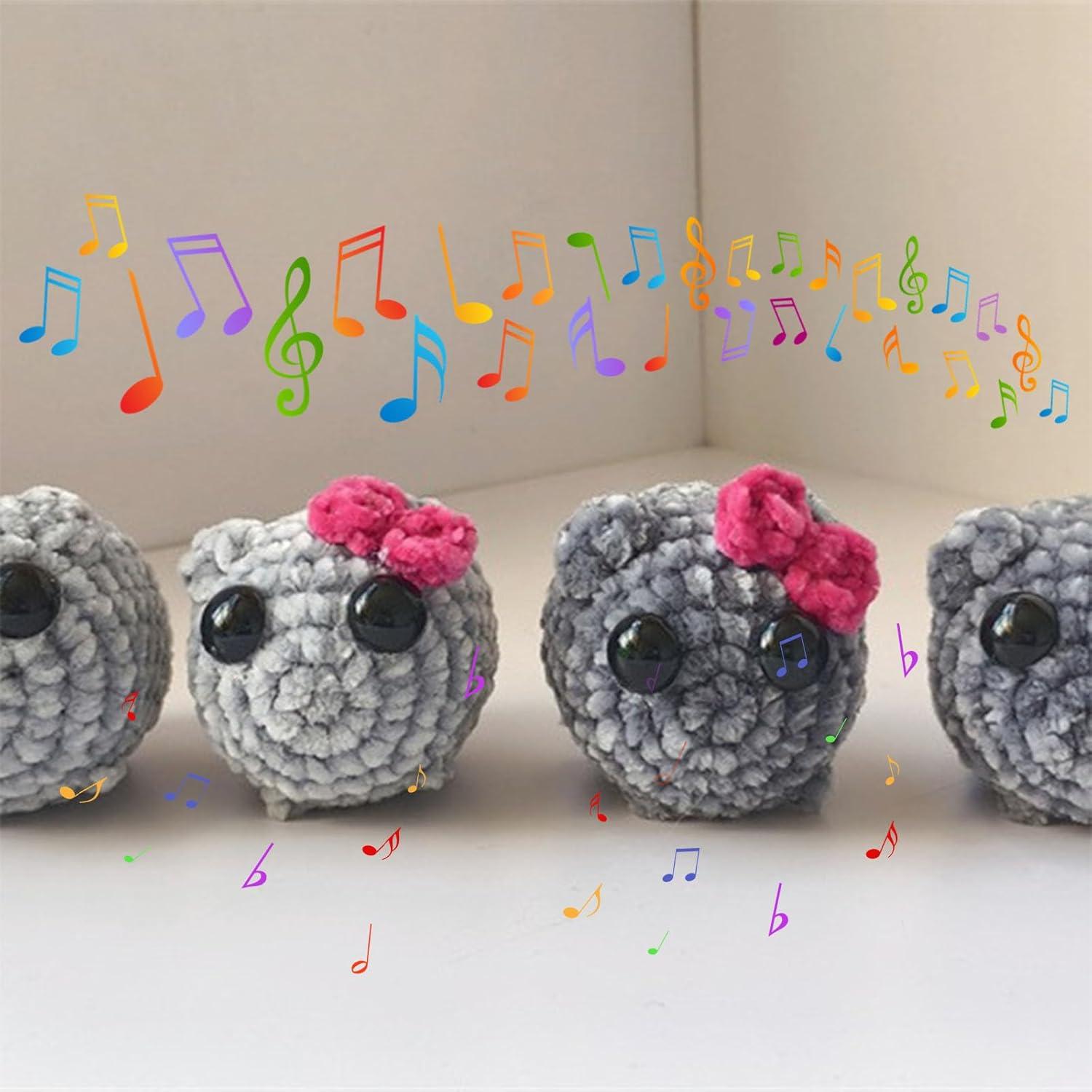 Peluche de Hámster Triste Genérico con Sonido y Llavero