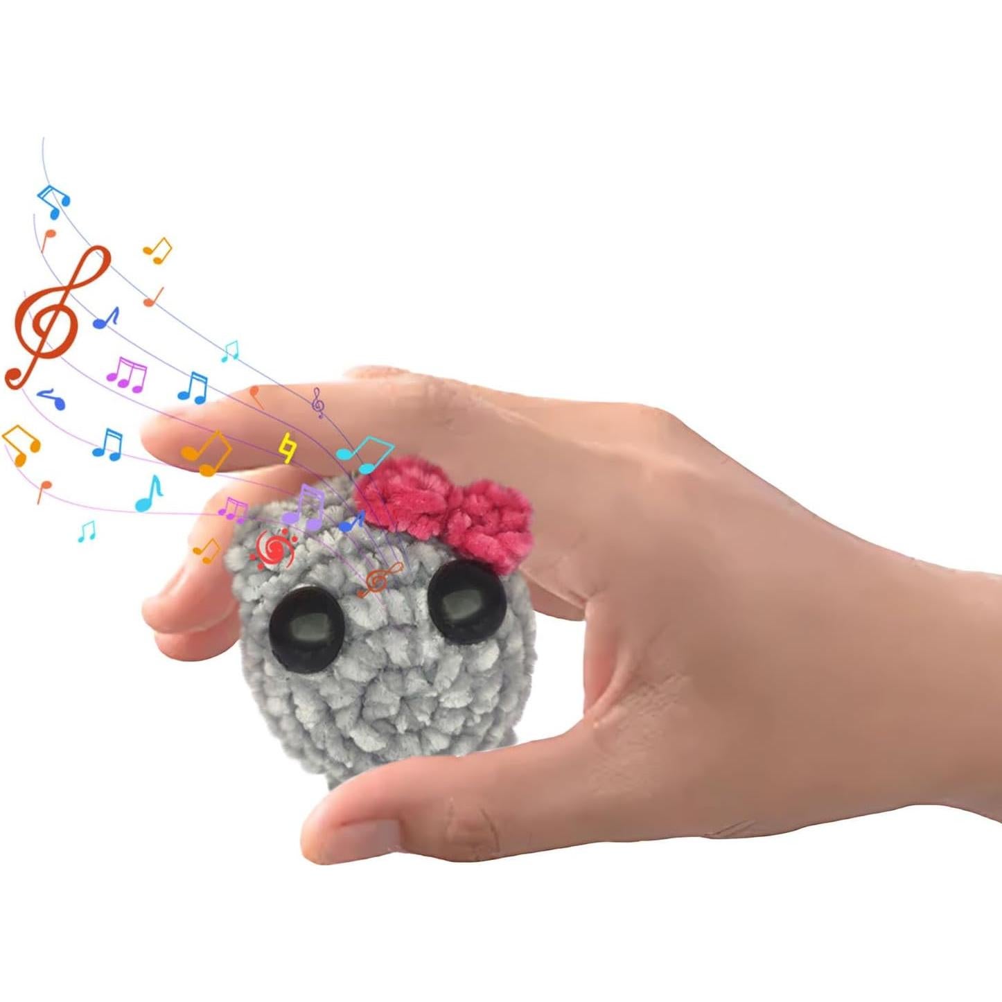 Peluche de Hámster Triste Genérico con Sonido y Llavero