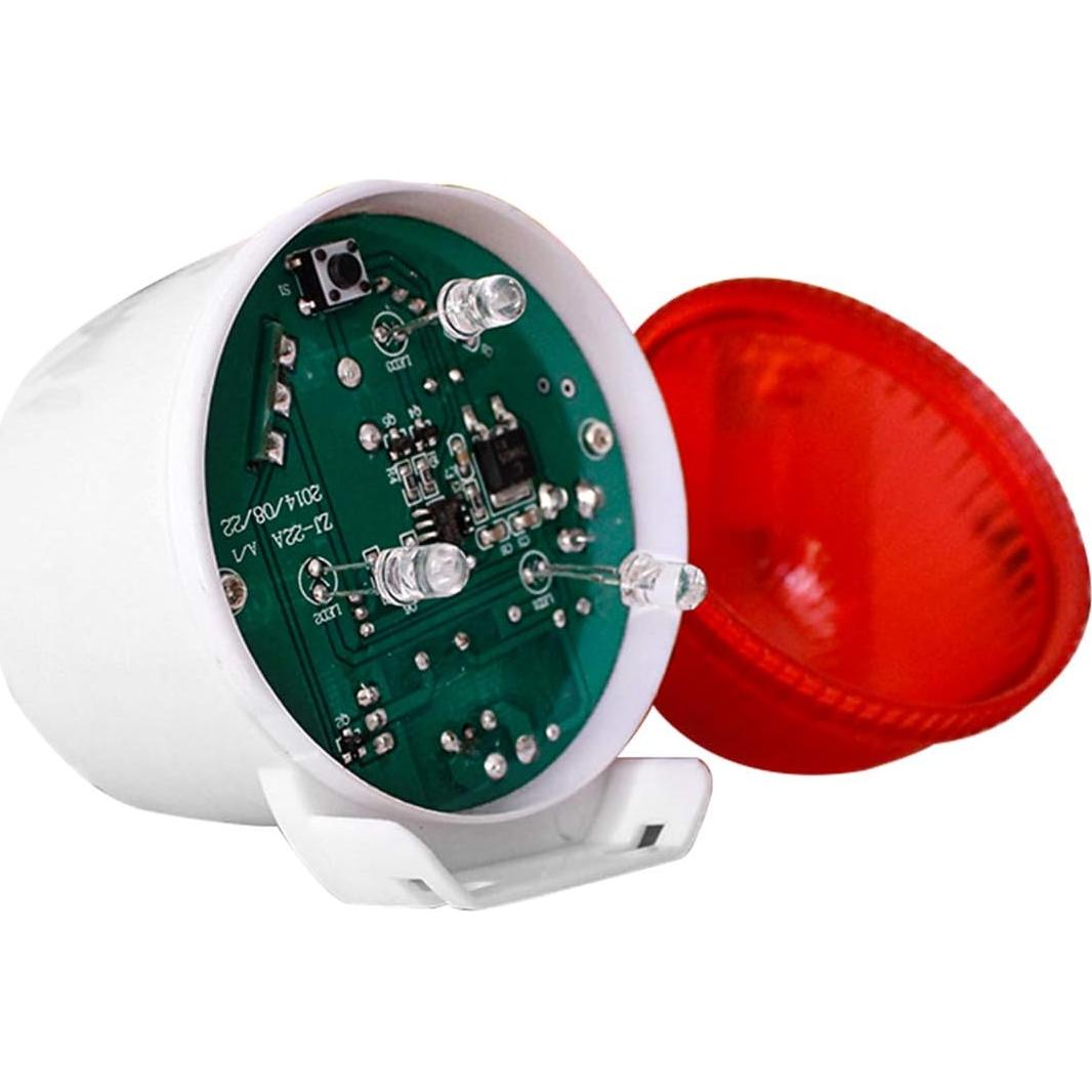 Sirena Estroboscópica Inalámbrica Retekess TH103 110dB 3 LED