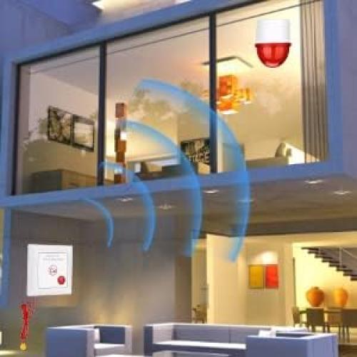 Sirena Estroboscópica Inalámbrica Retekess TH103 110dB 3 LED