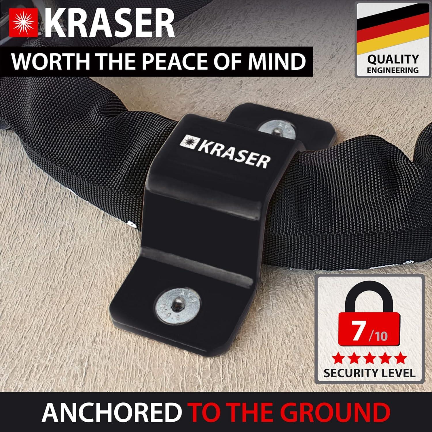 Anclaje de Seguridad KRASER KR40B para Cadena hasta 13mm
