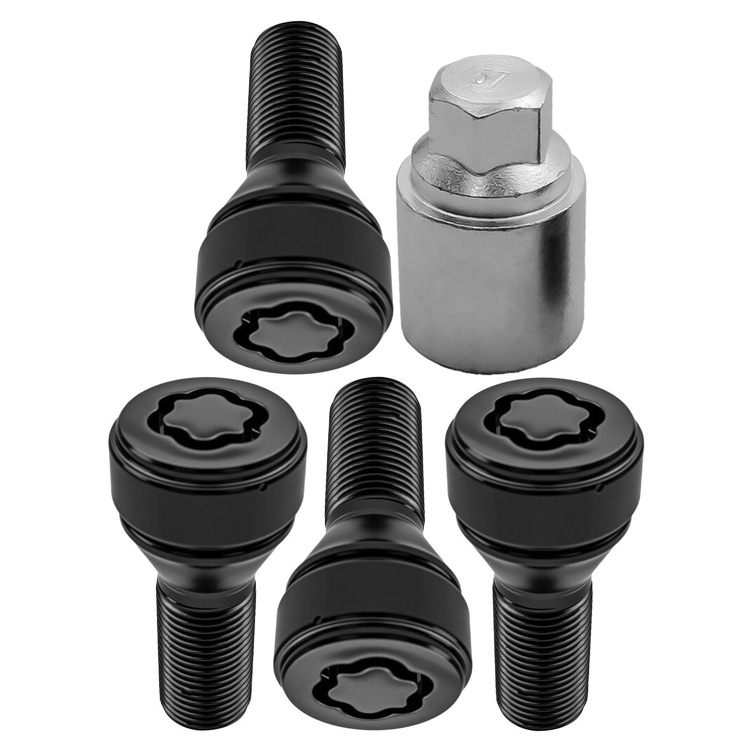 Kit de Cerraduras de Rueda Antirrobo YouVbeen para BMW