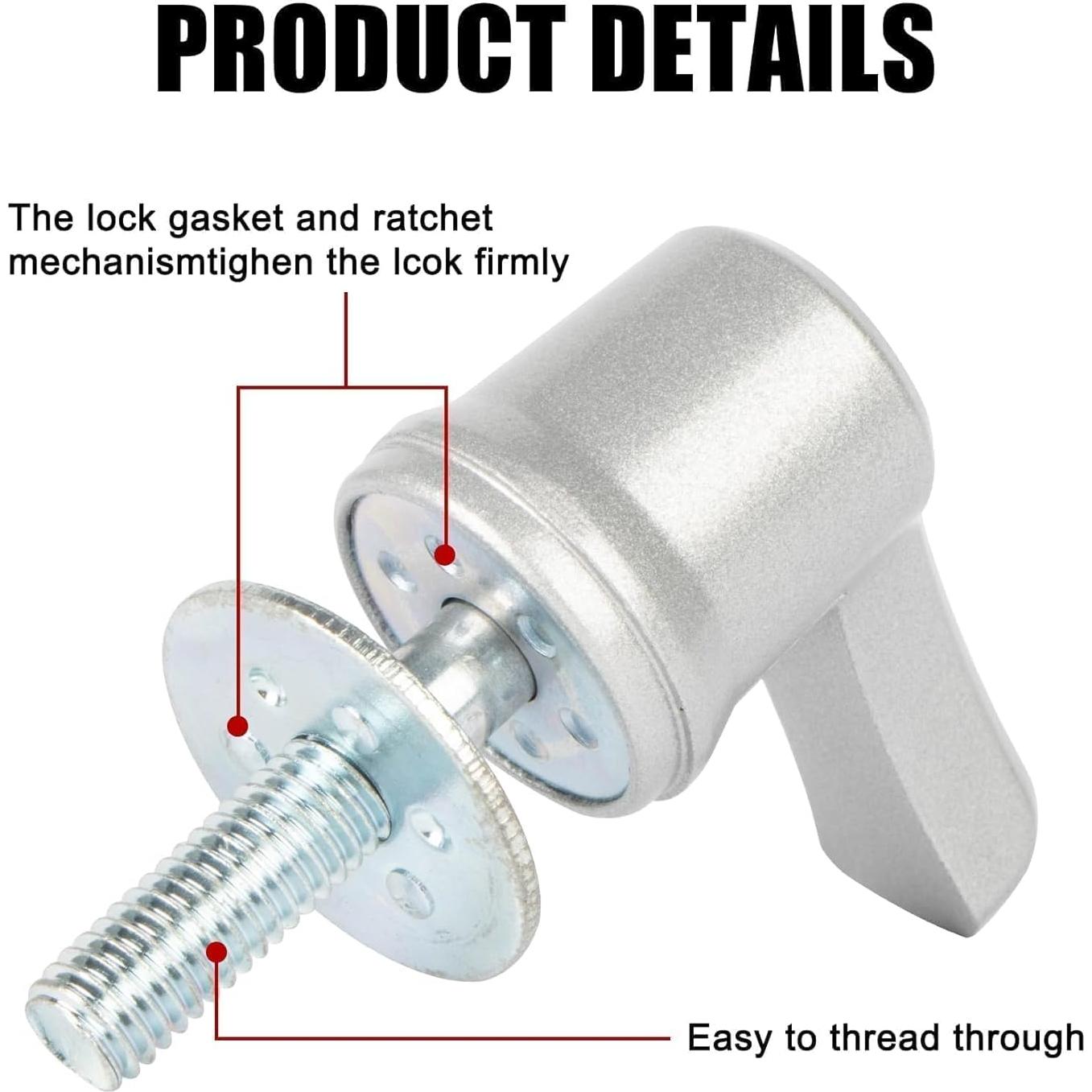 Kit de Tornillos de Montaje Antirrobo Screw83 para Bolsa de Silla