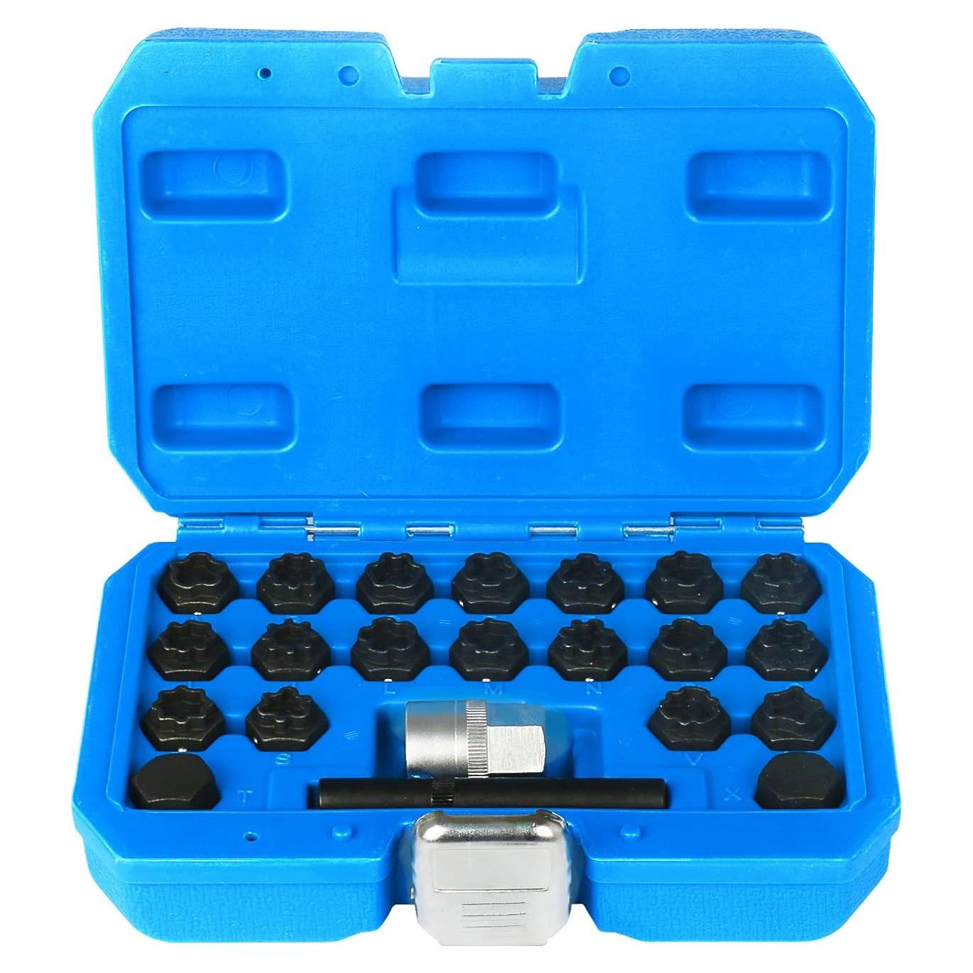 Juego de Llaves de Tuercas de Rueda BELEY 22pcs para Audi