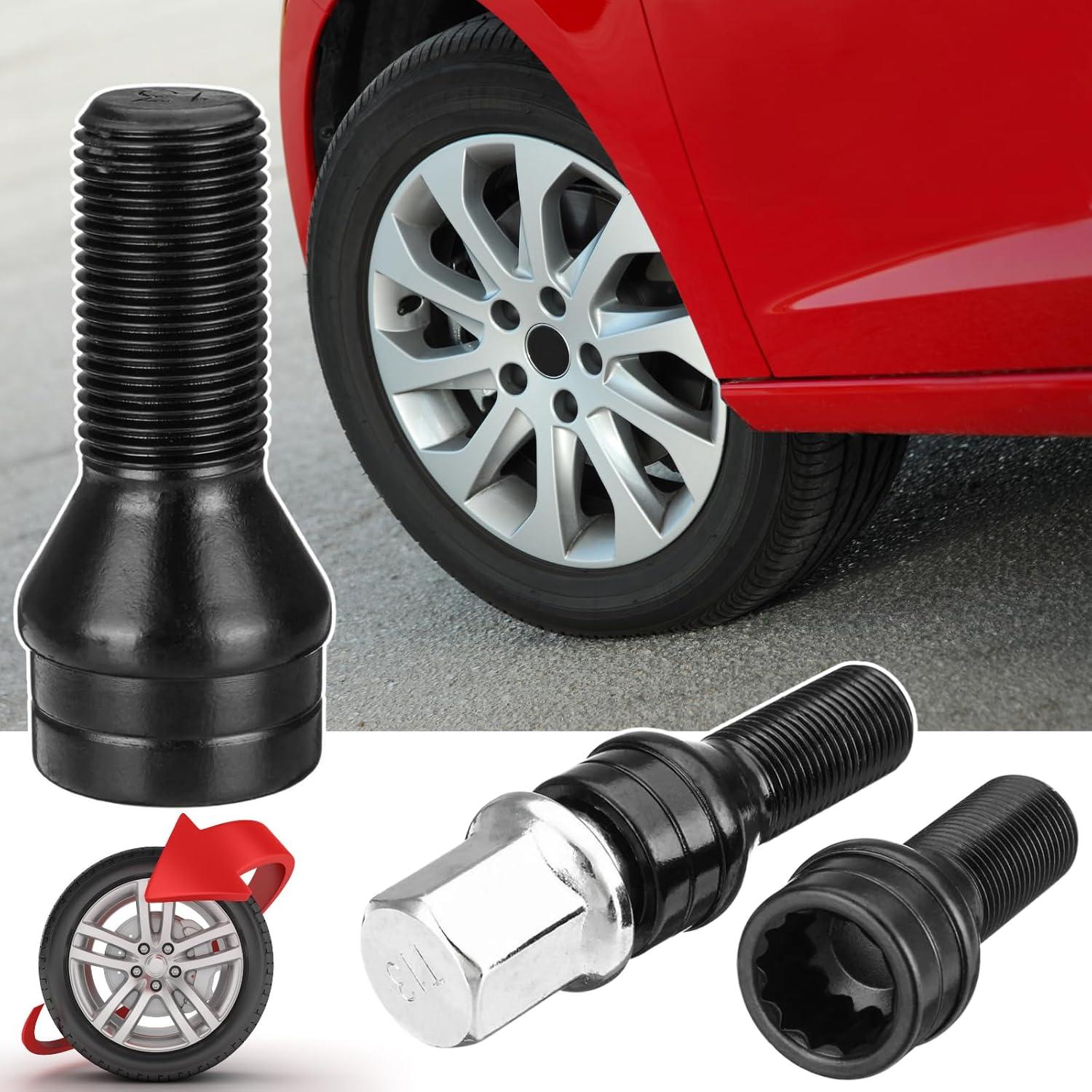 Tuercas de bloqueo M14x1.5 Qlhshop para VW Audi BMW - Juego de 5