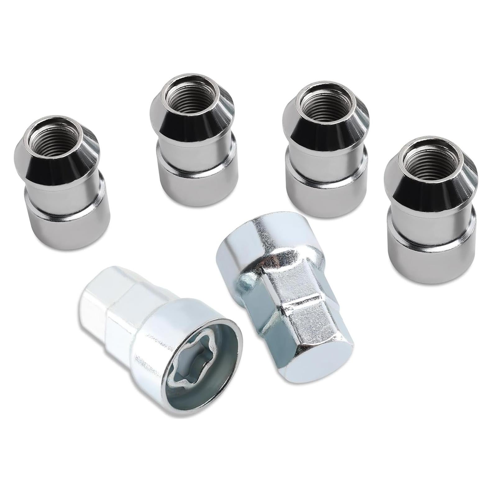 Kit de Tuercas de Bloqueo Antirrobo YWPXMY 9/16-18 para Ruedas