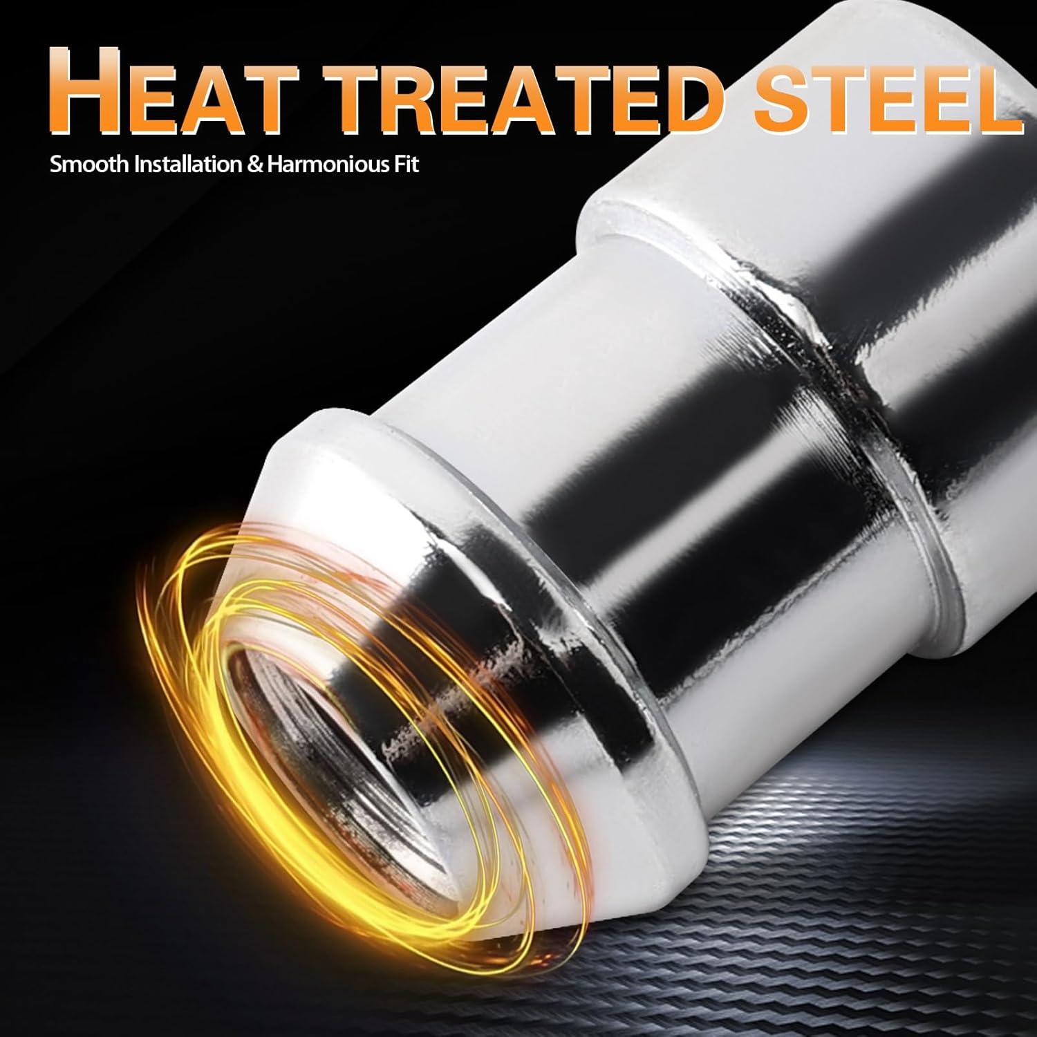 Kit de Tuercas de Bloqueo Antirrobo YWPXMY 9/16-18 para Ruedas