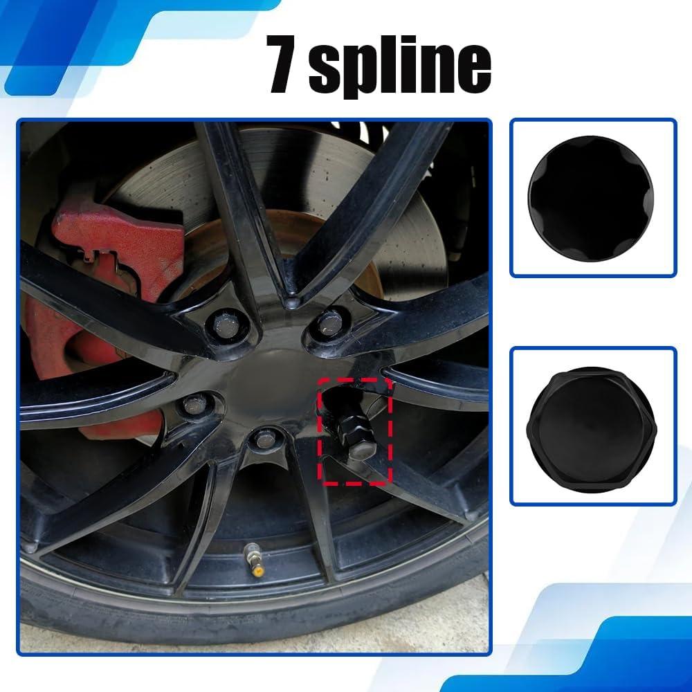 Socket de Tuerca de Rueda Spline 7 Rebvugr 19mm 21mm