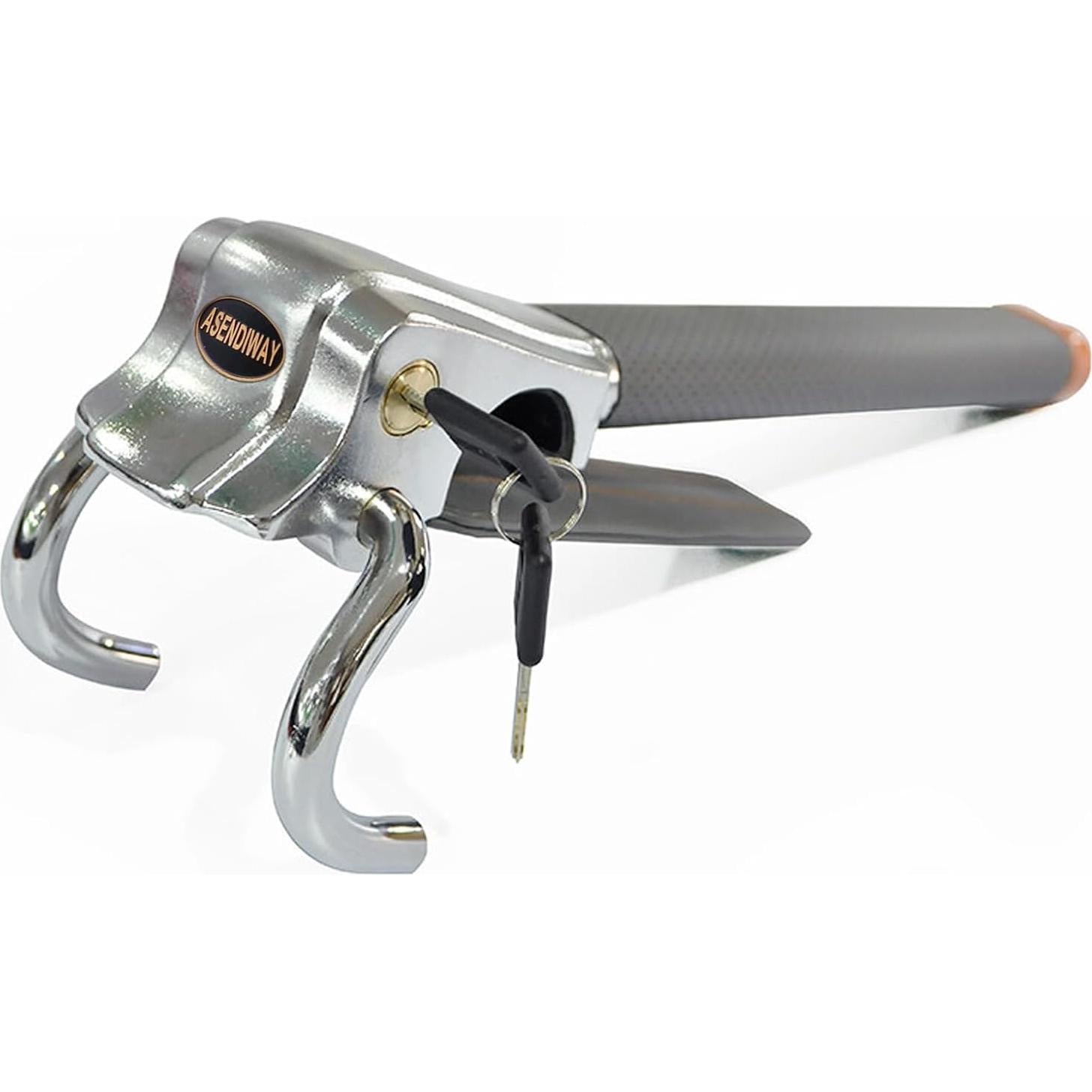 Cerradura Antirrobo para Volante ASENDIWAY Gris 1.64kg