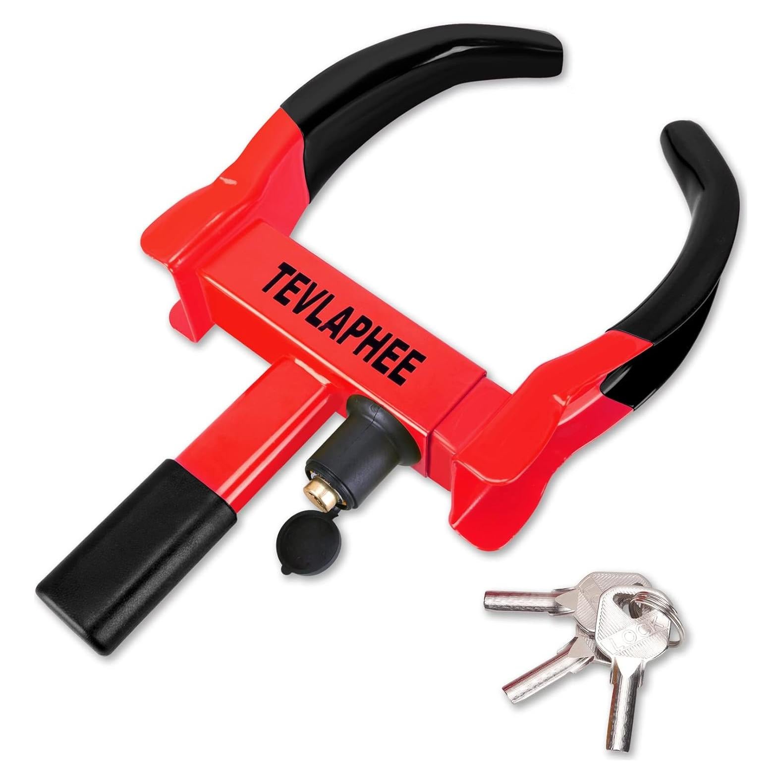 Bloqueo de Rueda Antirrobo Tevlaphee para Autos y Remolques