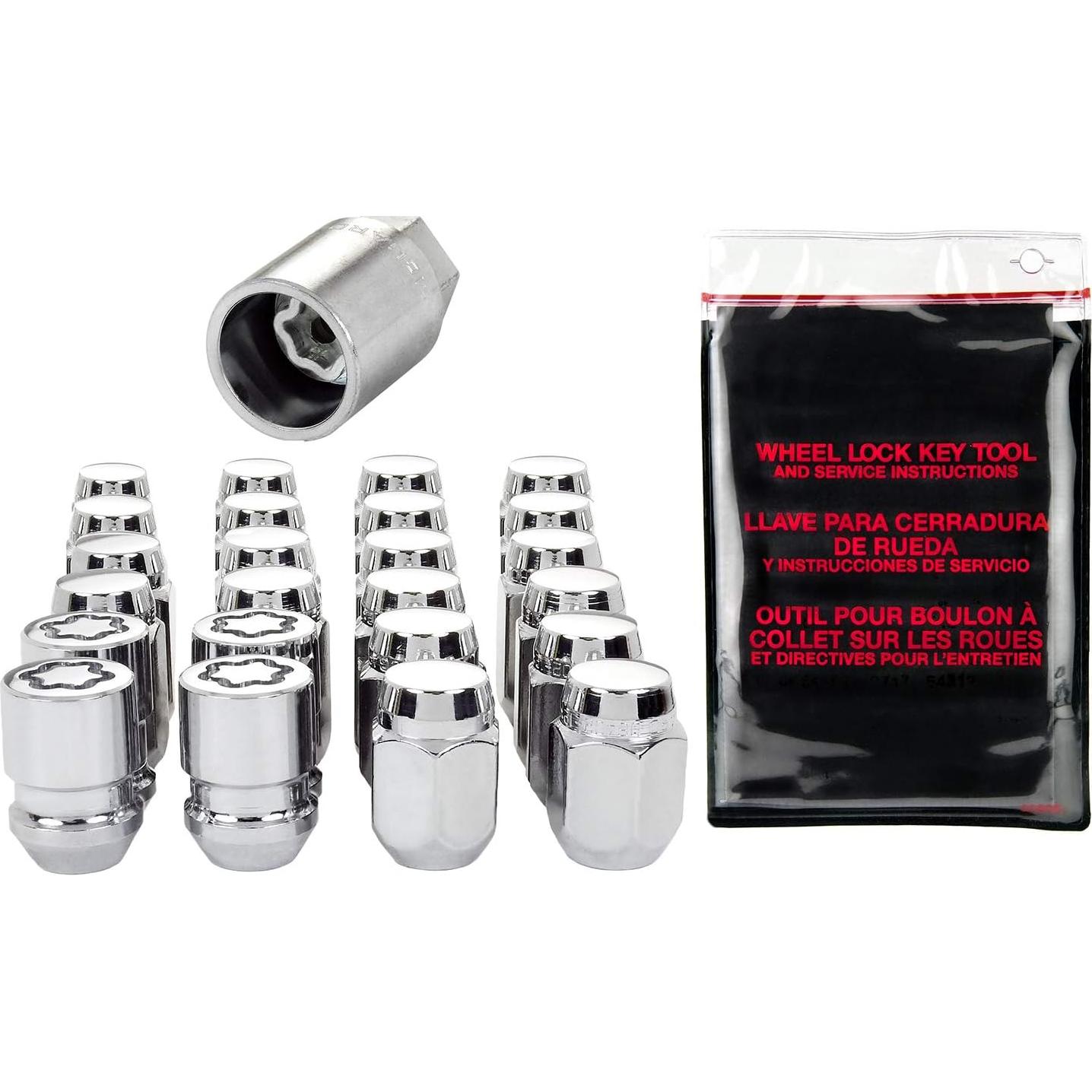 Kit de Instalación de Ruedas McGard 84654 Cromado M12x1.25