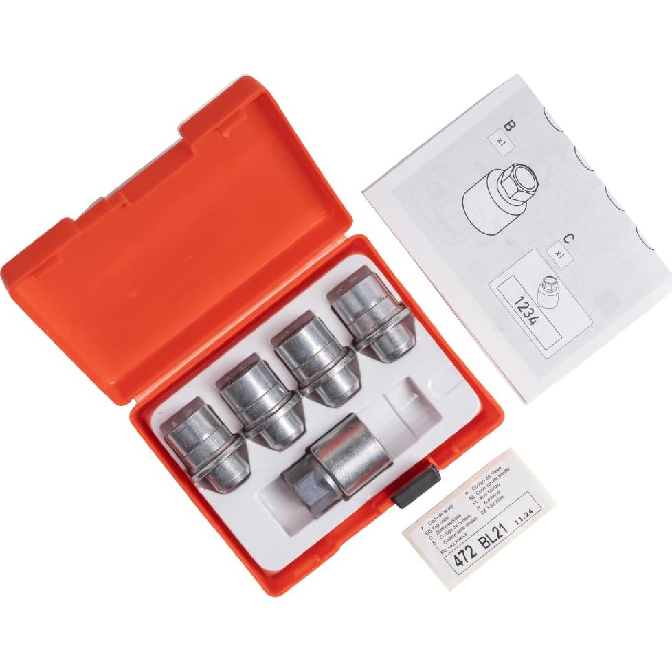 Kit de Tuercas de Rueda Farad 382/E con Bloqueo para Toyota Sienna