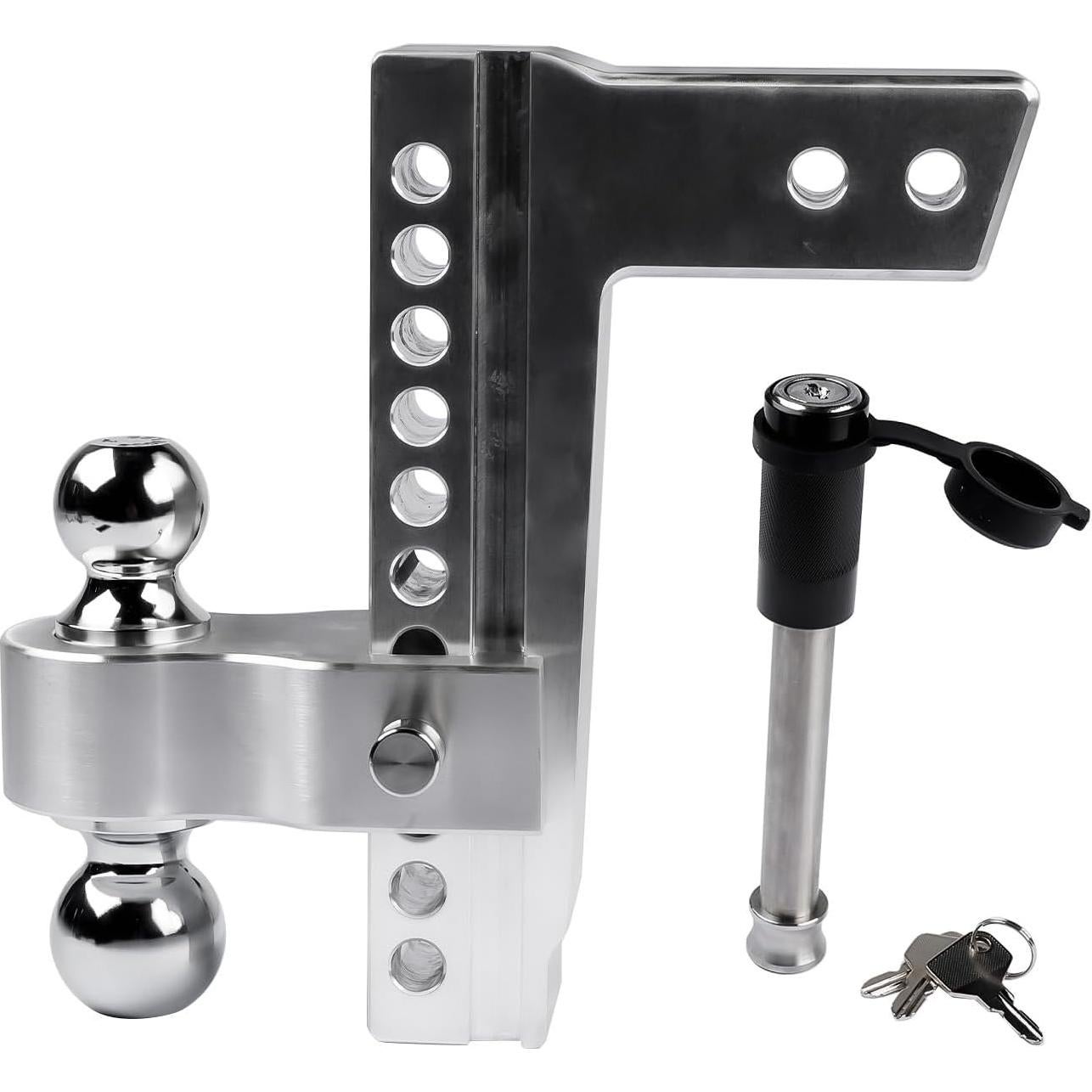 Soporte de bola de remolque ajustable Lamerto 2.5" 10" 18500LBS