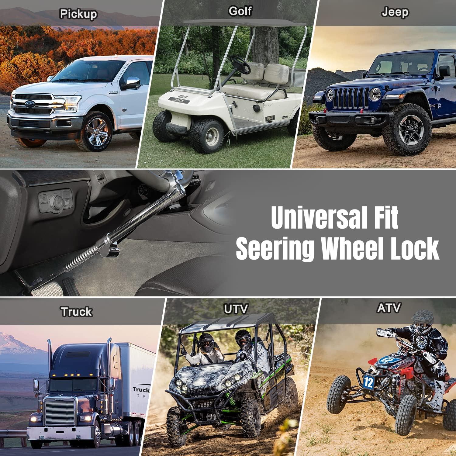 Dispositivo Antirrobo ROADGIVE para Volante y Pedal de Freno