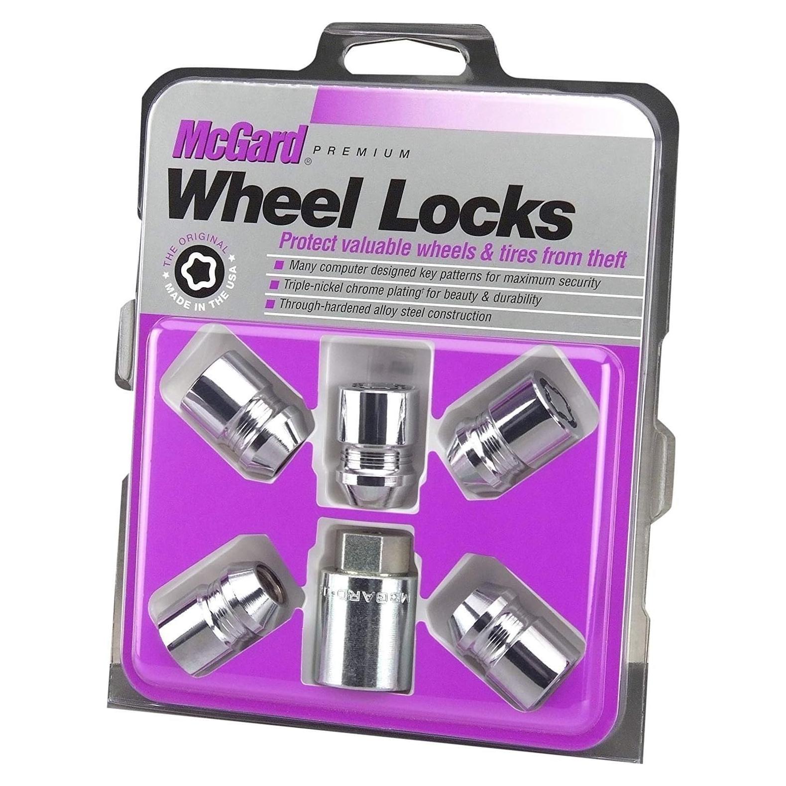 Tuercas de Rueda McGard 24554 Cromadas 12x1.25 - Juego de 5