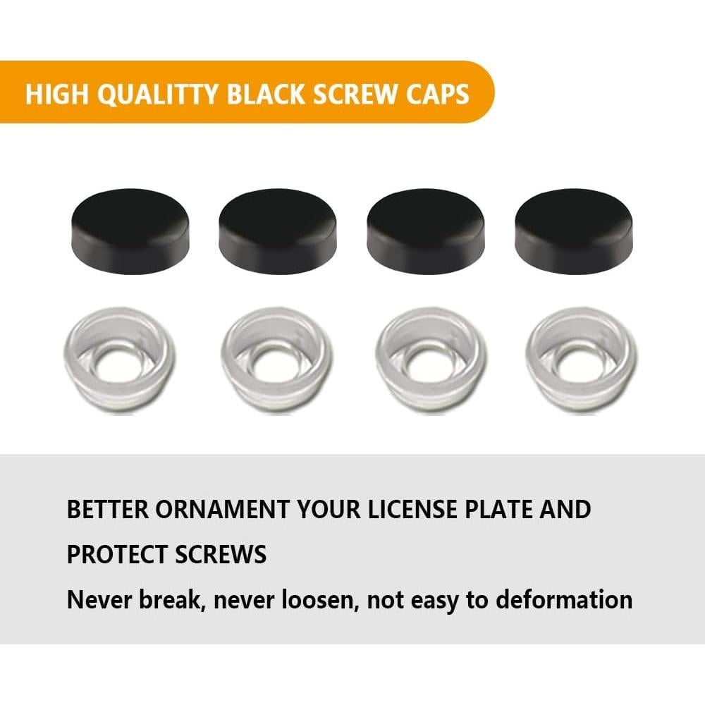 Kit Tornillos Antirrobo M6 YGDMD para Placas de Licencia