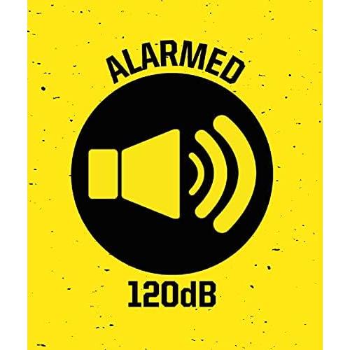 Cerradura de Disco Kryptonite con Alarma 120dB para Motocicleta