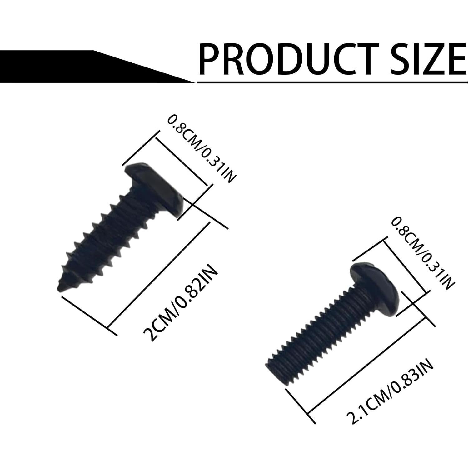 Kit de Tornillos Antirrobo para Placas de Matrícula GolTHd