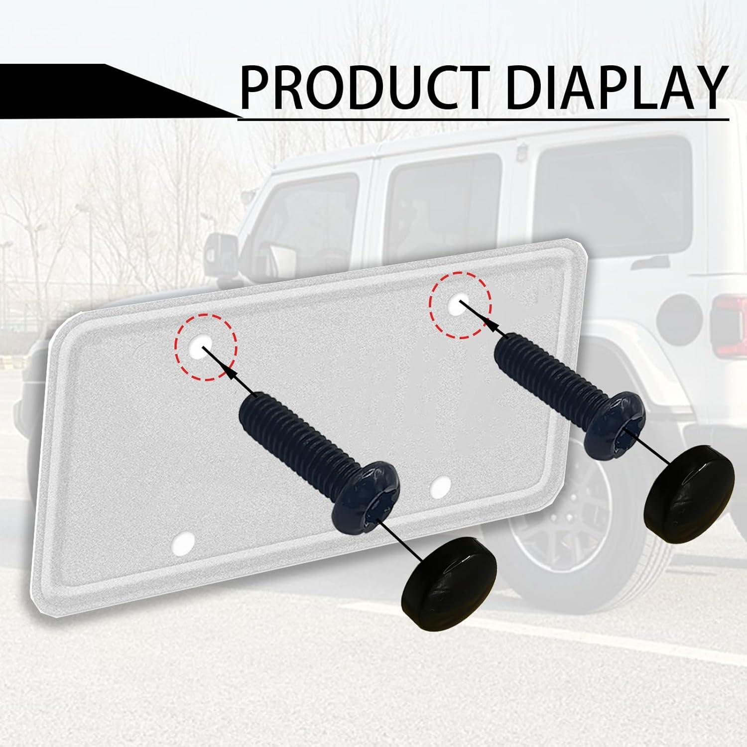 Kit de Tornillos Antirrobo para Placas de Matrícula GolTHd