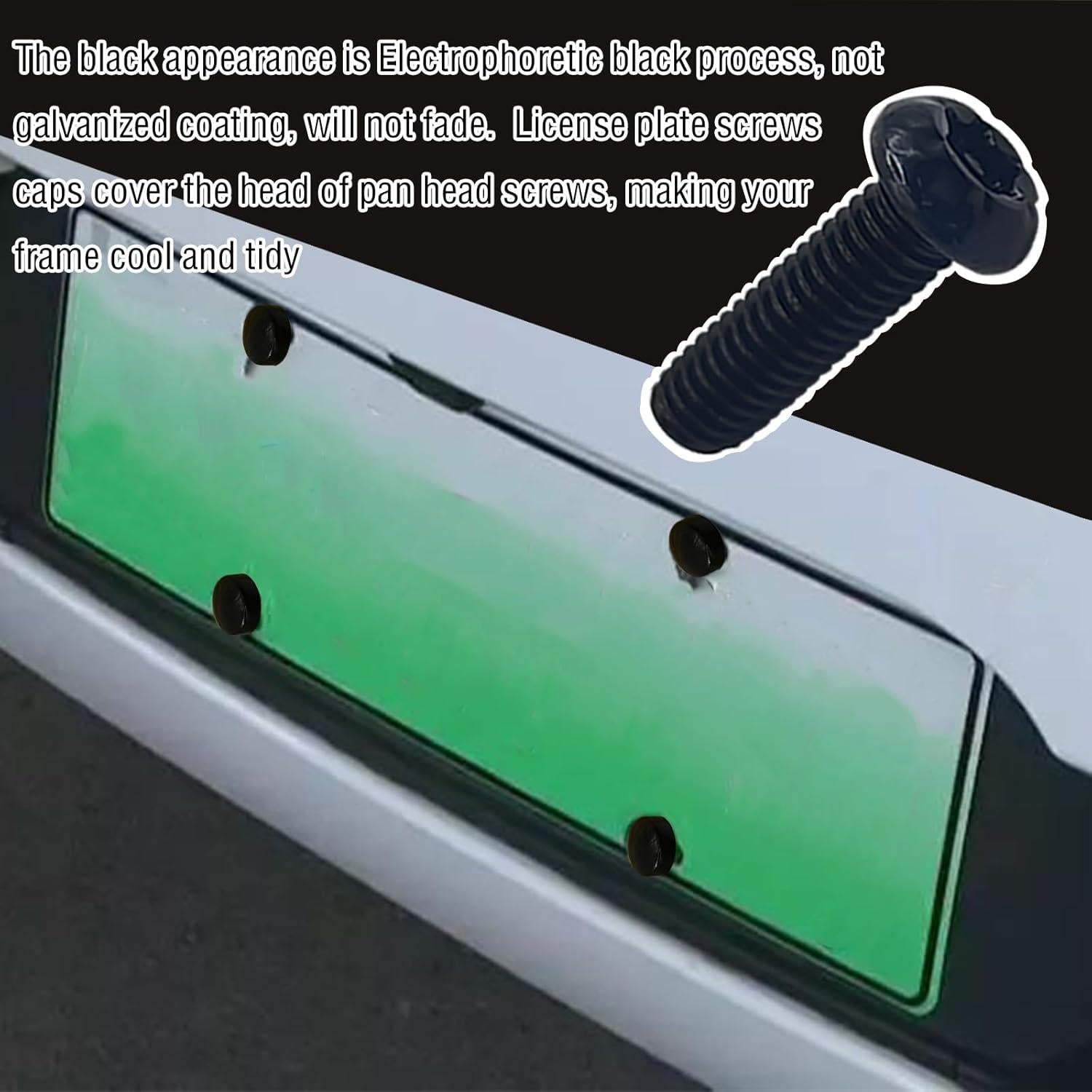 Kit de Tornillos Antirrobo para Placas de Matrícula GolTHd