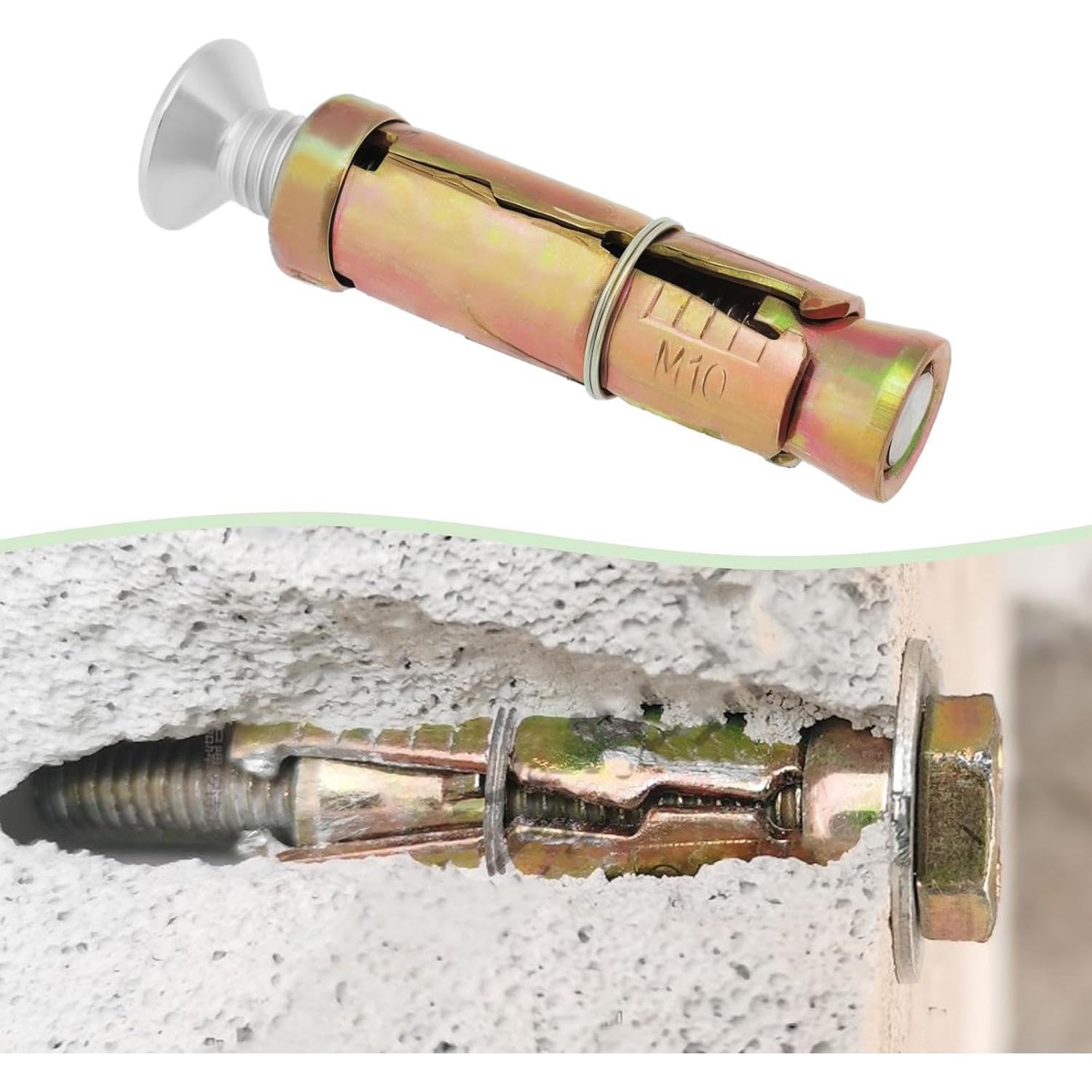 Tornillos de Seguridad Antirrobo eMagTech M10 x 70mm 5 Piezas