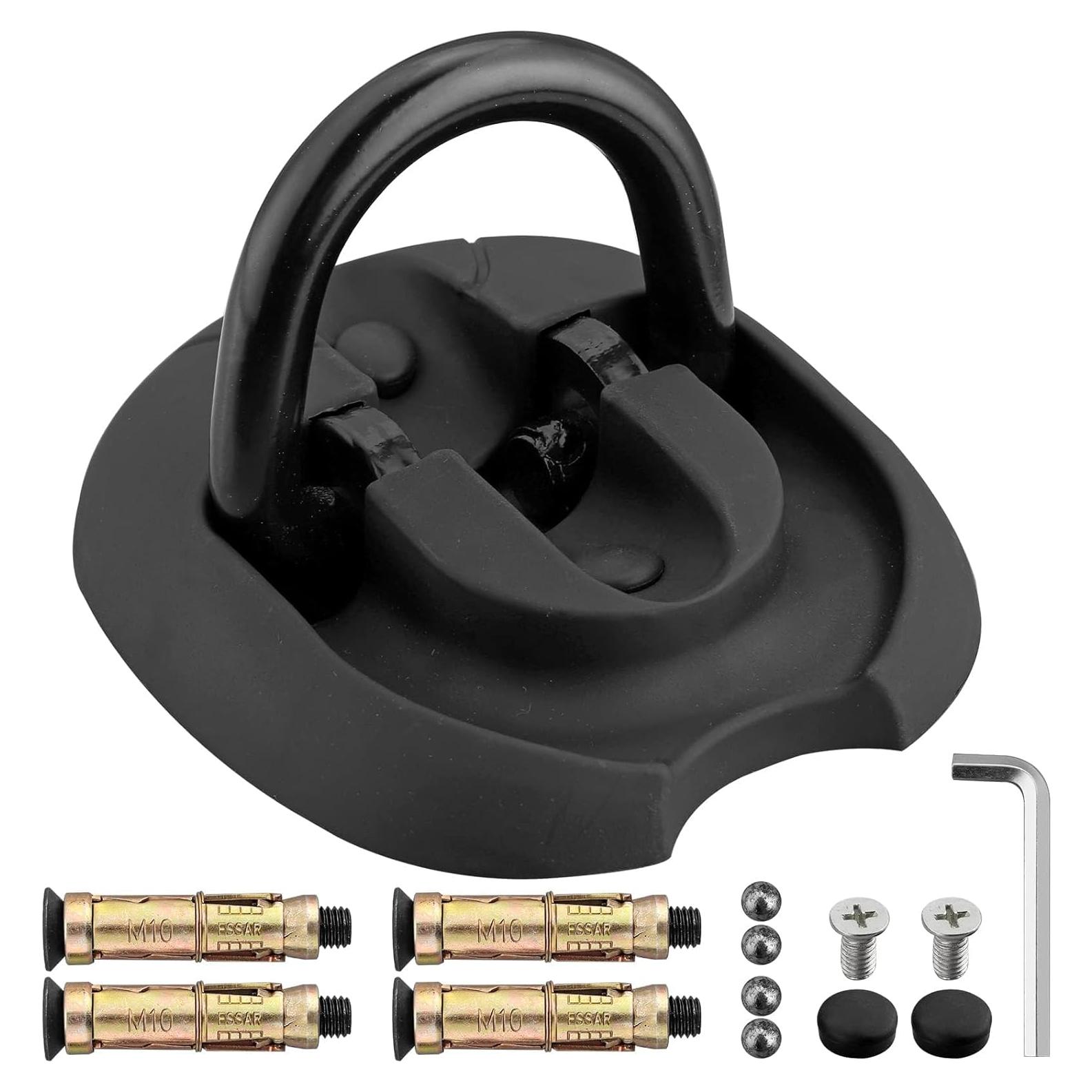 Anclaje de Suelo EYPINS de Acero Antirrobo para Motocicletas y Bicicletas