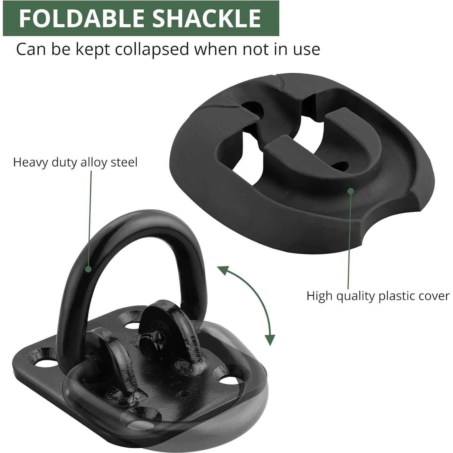 Anclaje de Suelo EYPINS de Acero Antirrobo para Motocicletas y Bicicletas