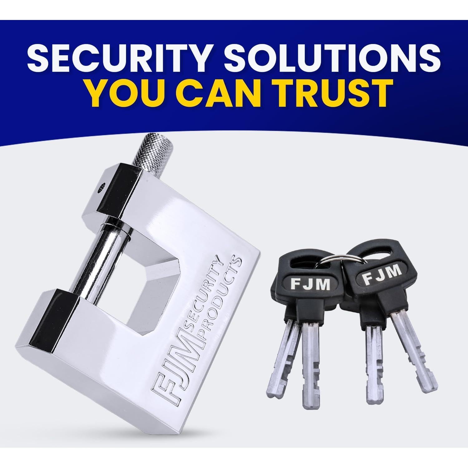 Cerradura de Alta Seguridad FJM SPSA60-CR 60mm D-Style Cromada