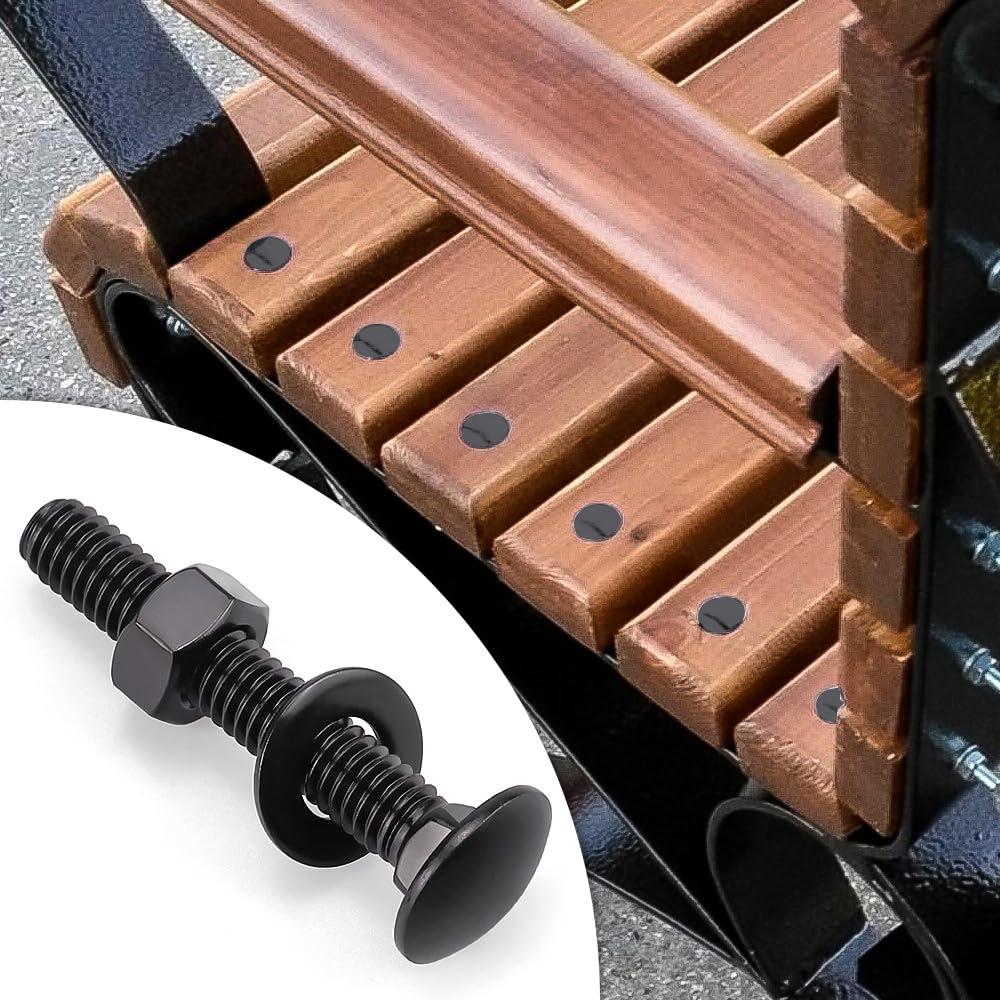 15 Pernos de Carro 1/4-20 x 50mm Acero Inoxidable RoyceMart