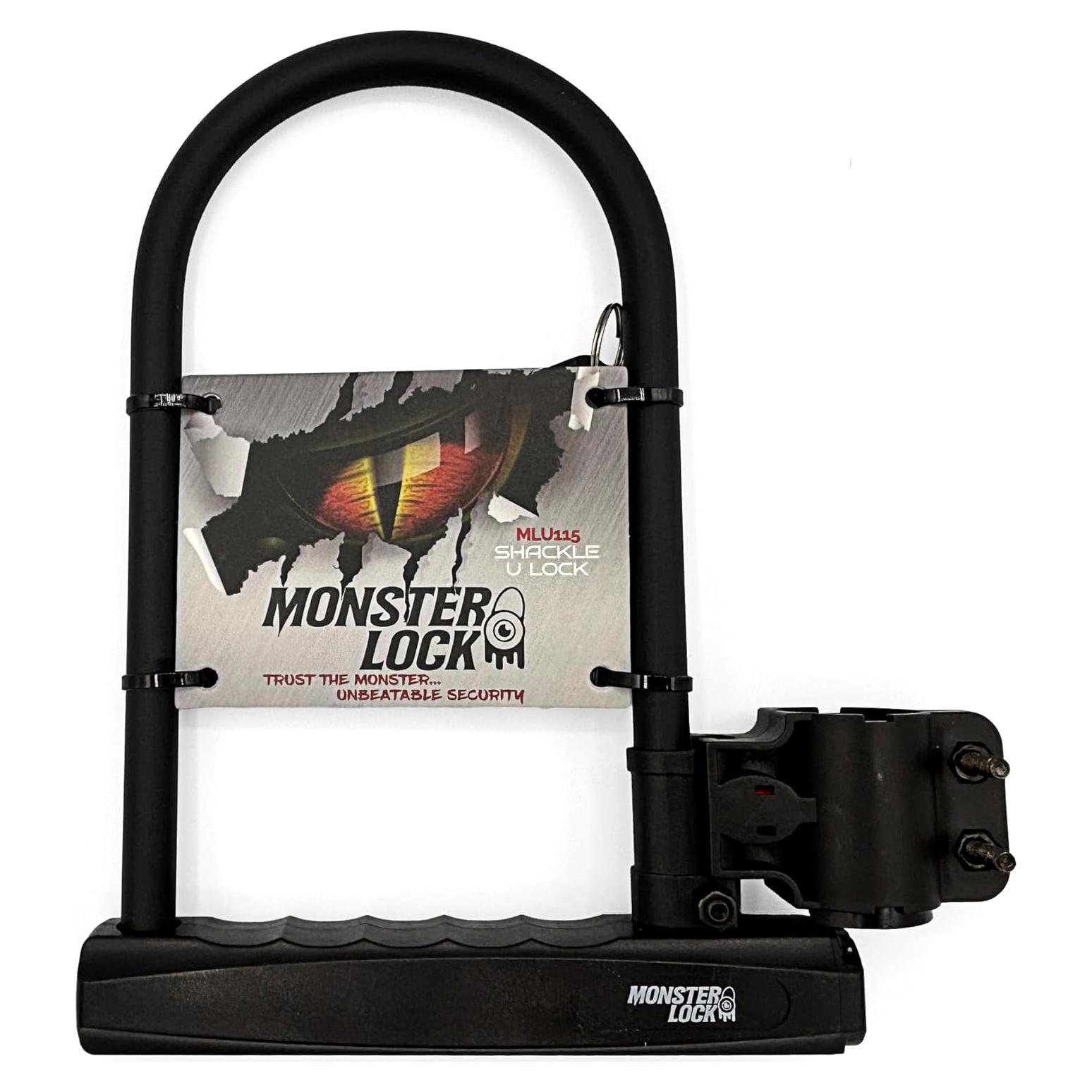 Candado U de Alta Seguridad Revere Bicycles con Soporte