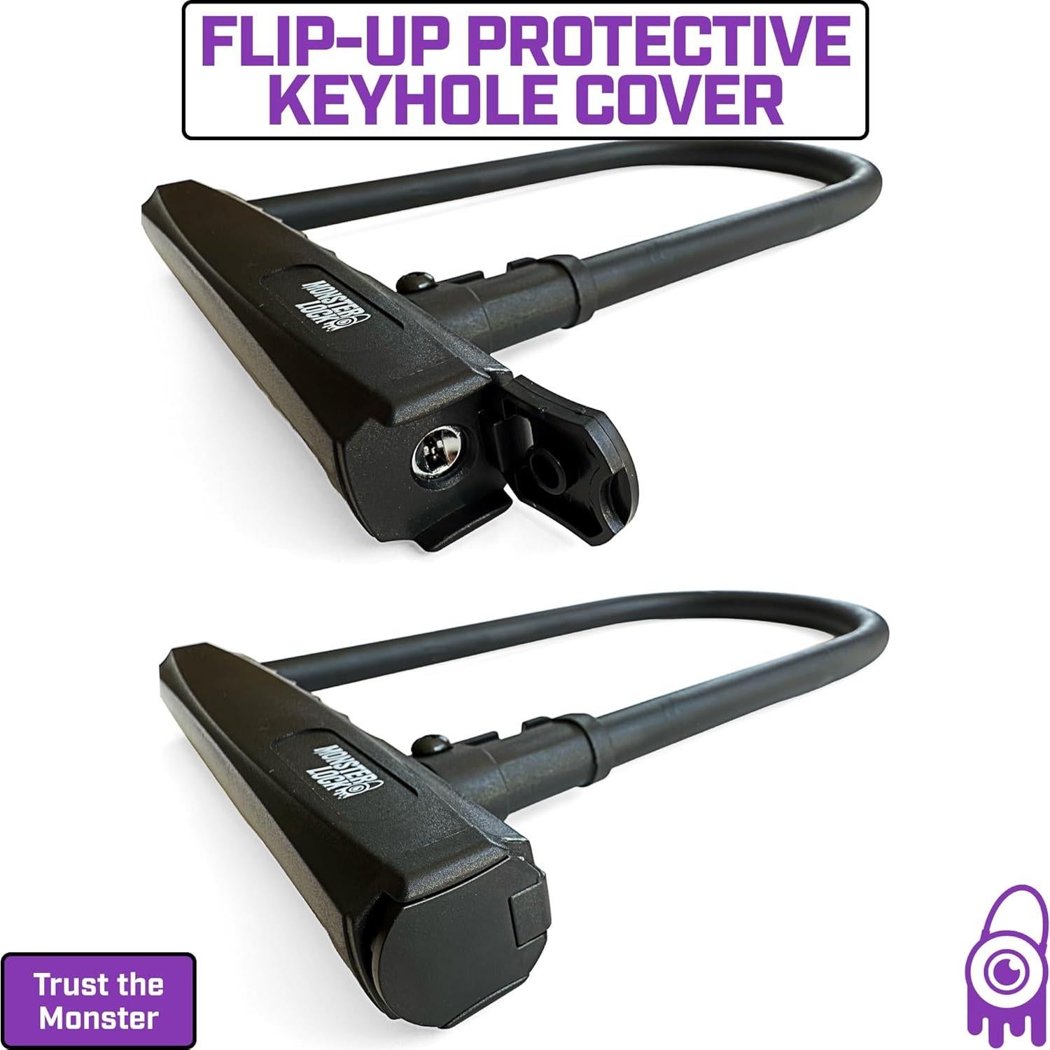 Candado U de Alta Seguridad Revere Bicycles con Soporte