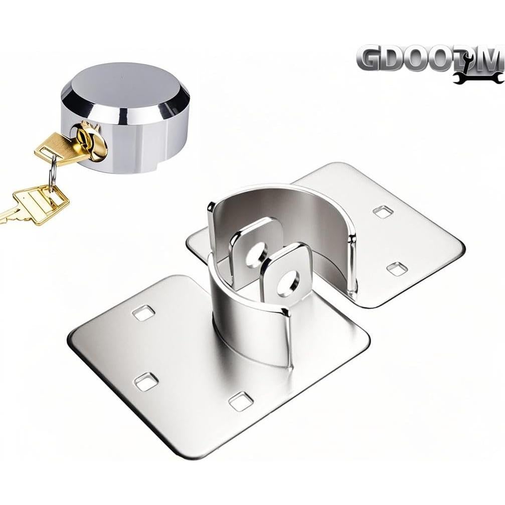 Cerradura de Puerta de Furgoneta GDOODM 73mm Antirrobo