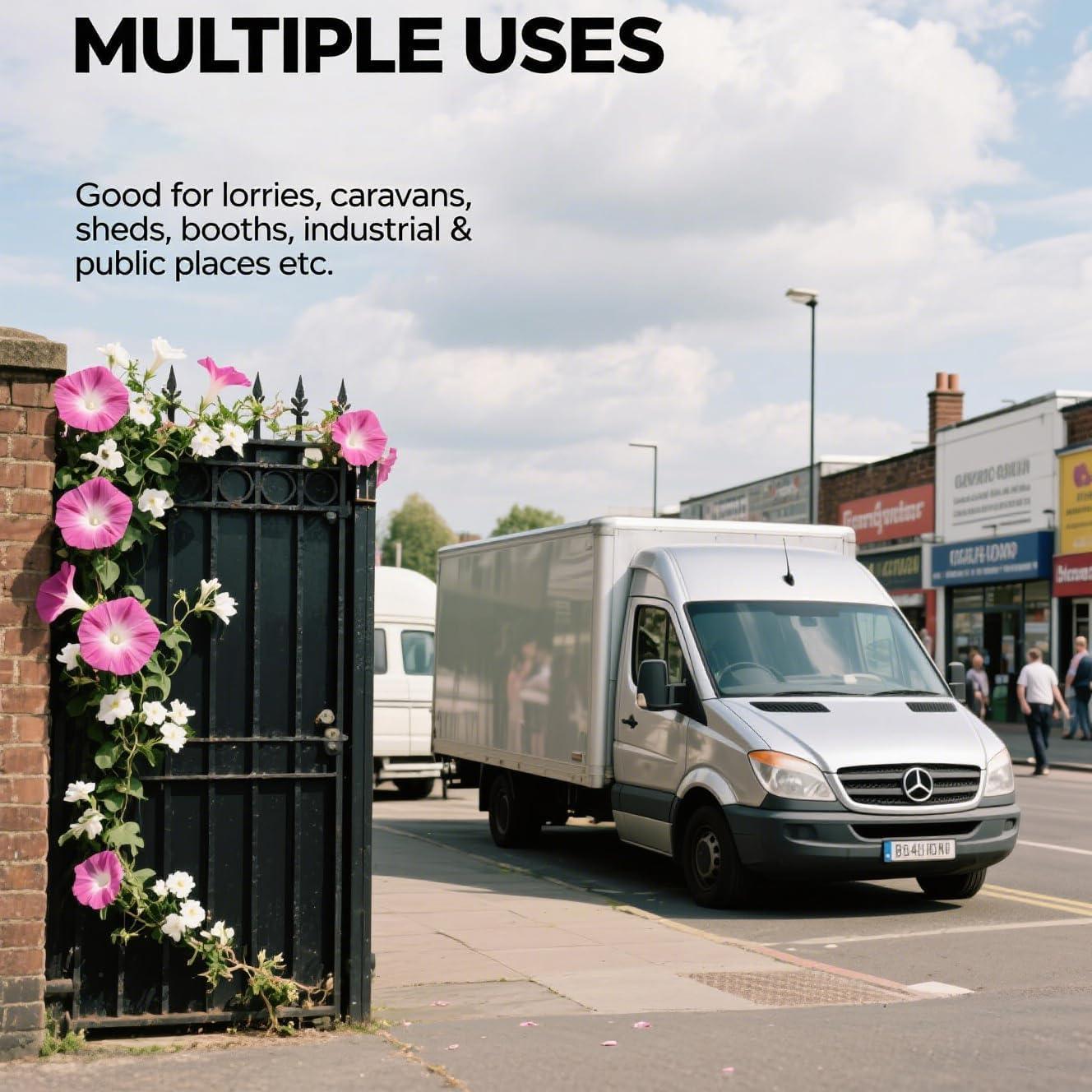 Cerradura de Puerta de Furgoneta GDOODM 73mm Antirrobo