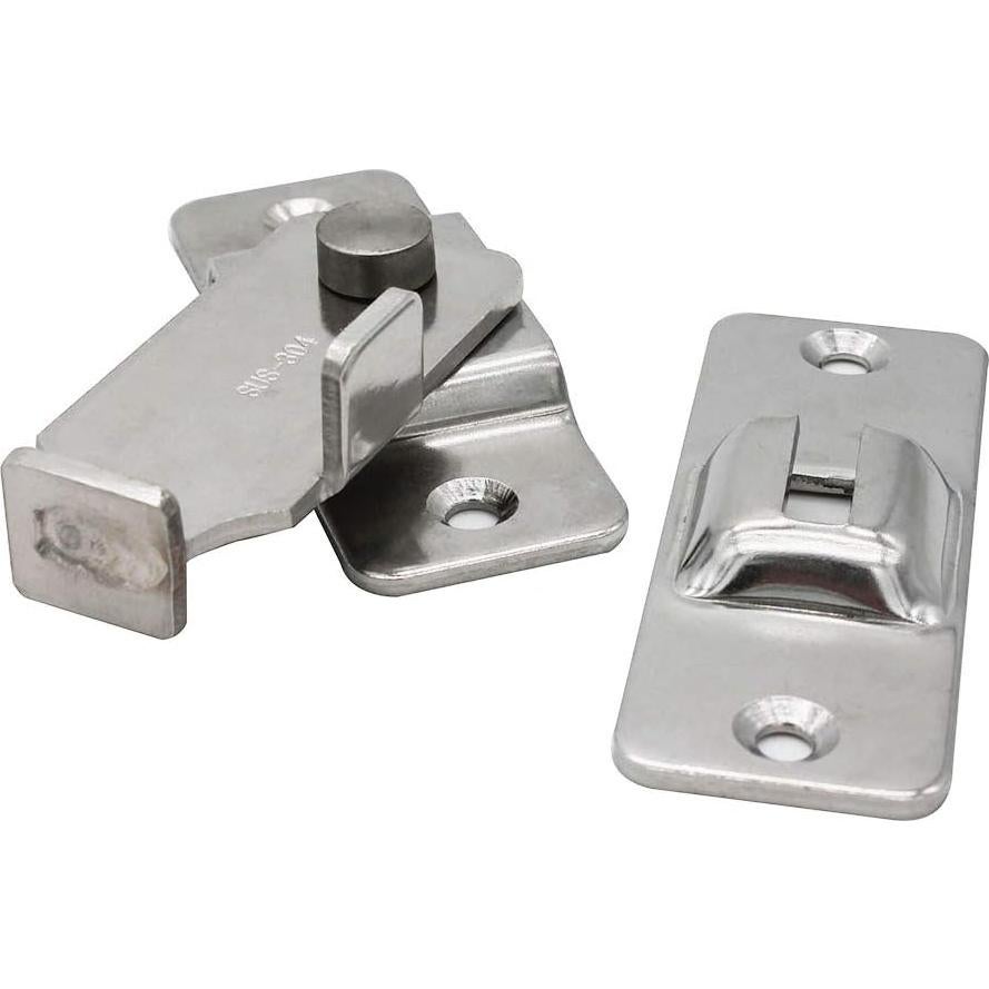 Pestillo de Seguridad Deslizante WANLIAN Acero Inoxidable 30x62mm