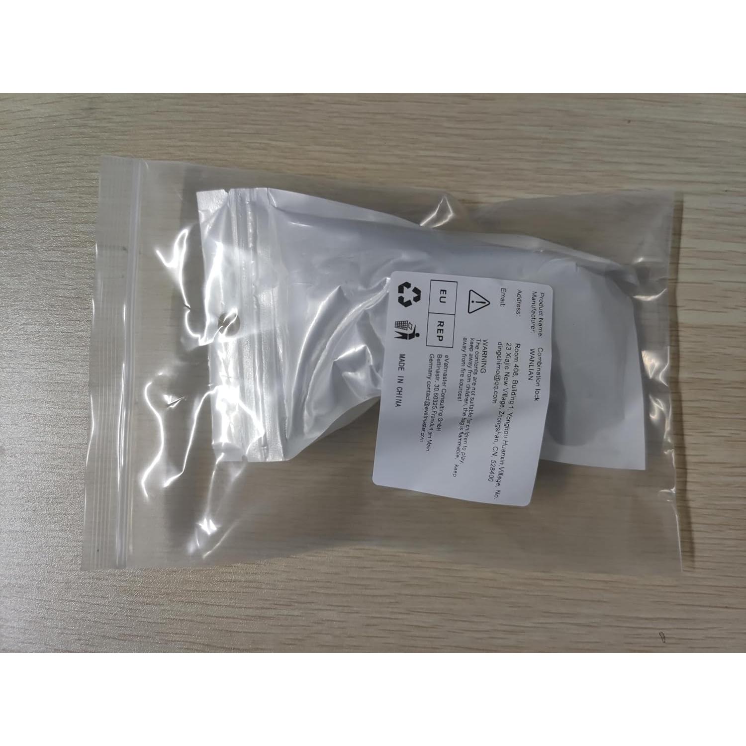 Pestillo de Seguridad Deslizante WANLIAN Acero Inoxidable 30x62mm