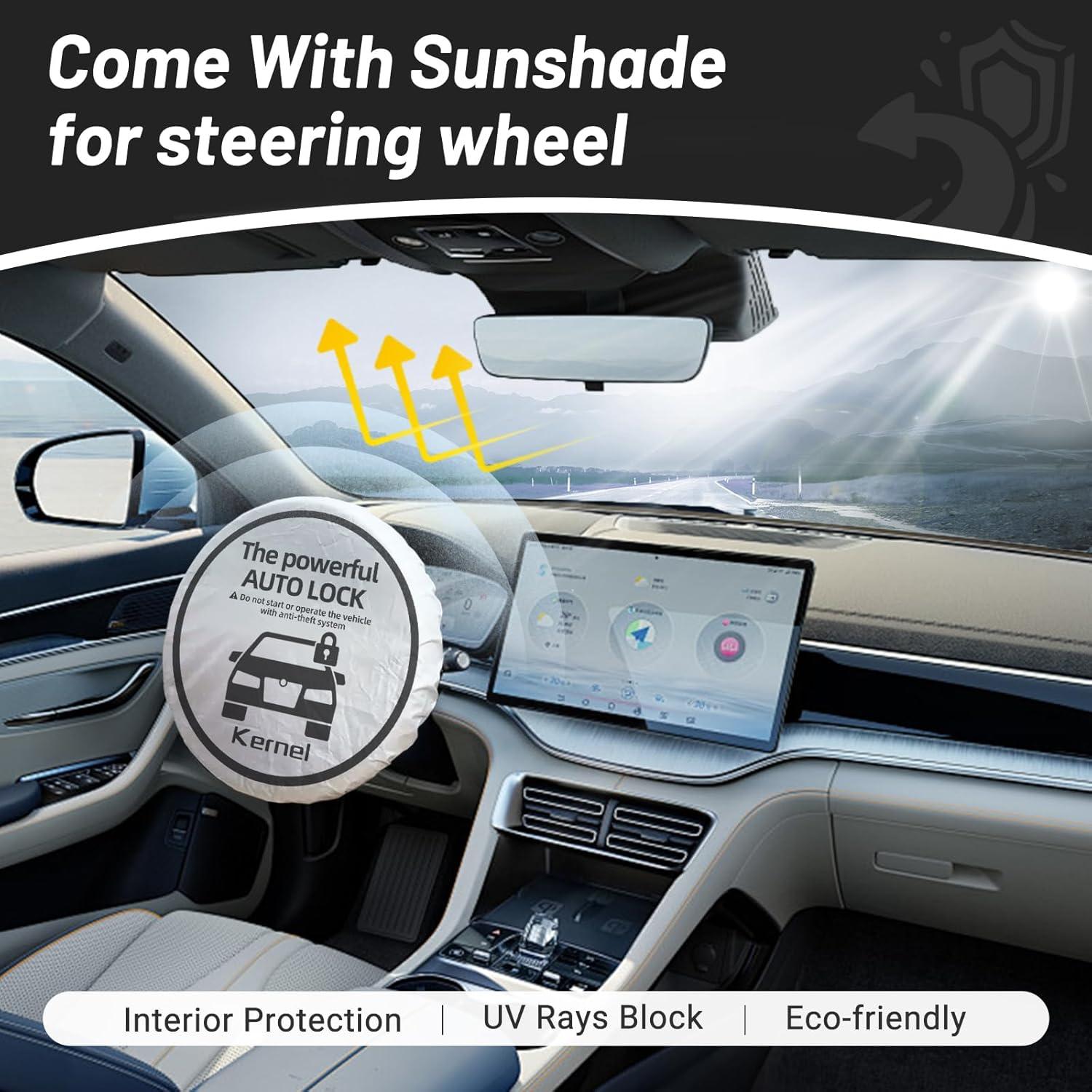 Bloqueo de Pedal de Freno Kernel V15 Antirrobo Acero Inoxidable