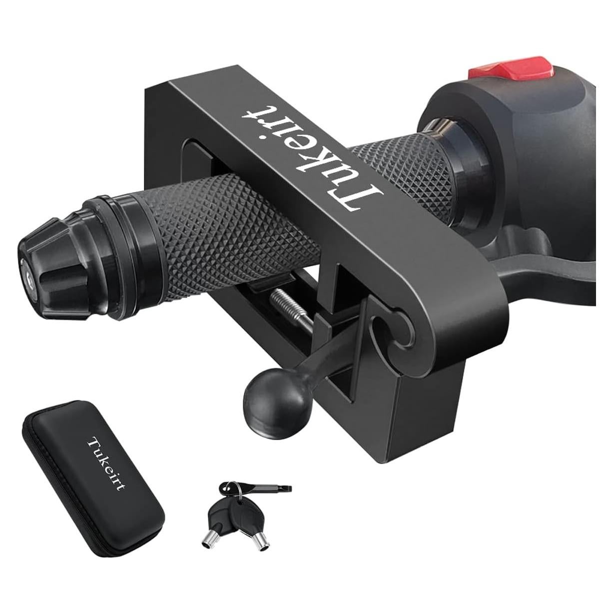 Candado Antirrobo Ajustable Tukeirt para Motocicletas Negro