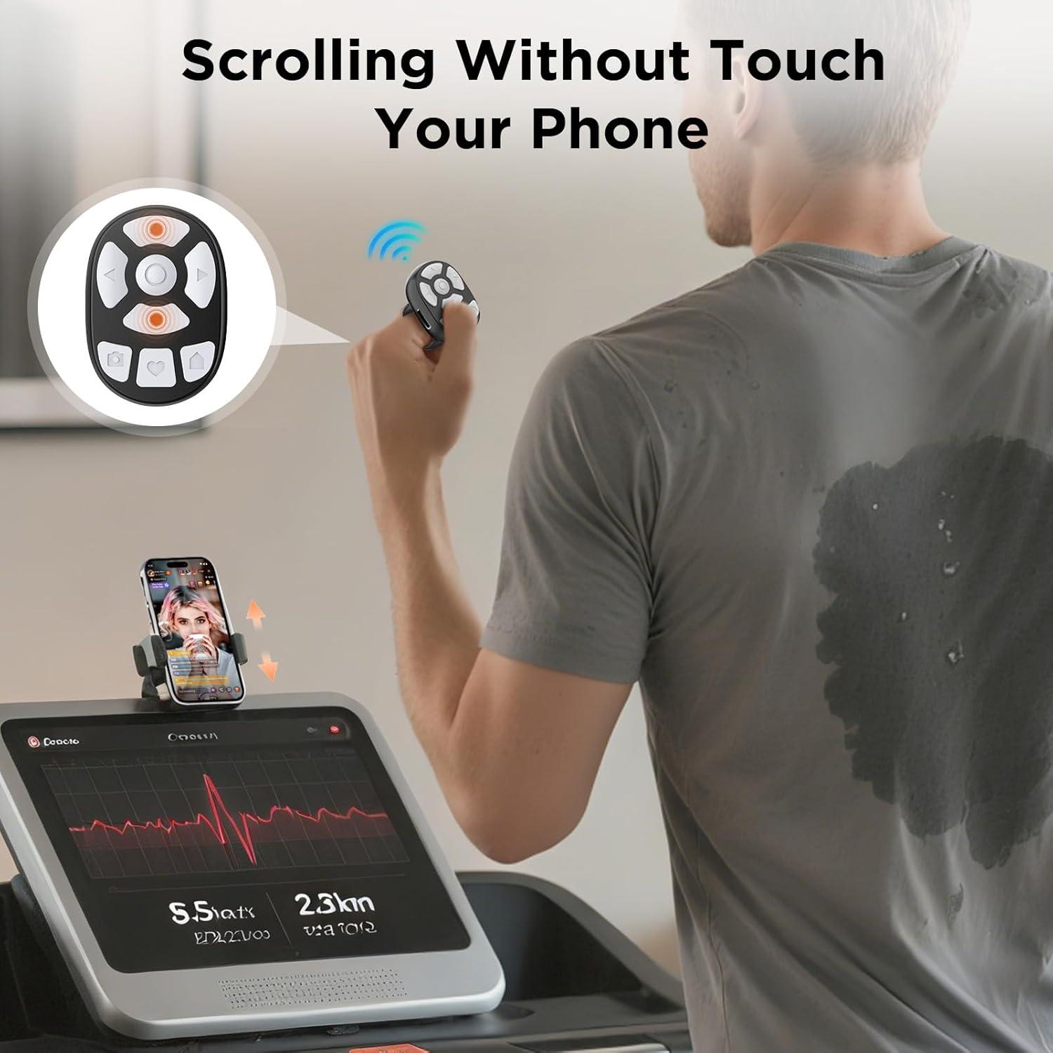 Clicker Automático Inalámbrico OUTXE para TikTok - Negro