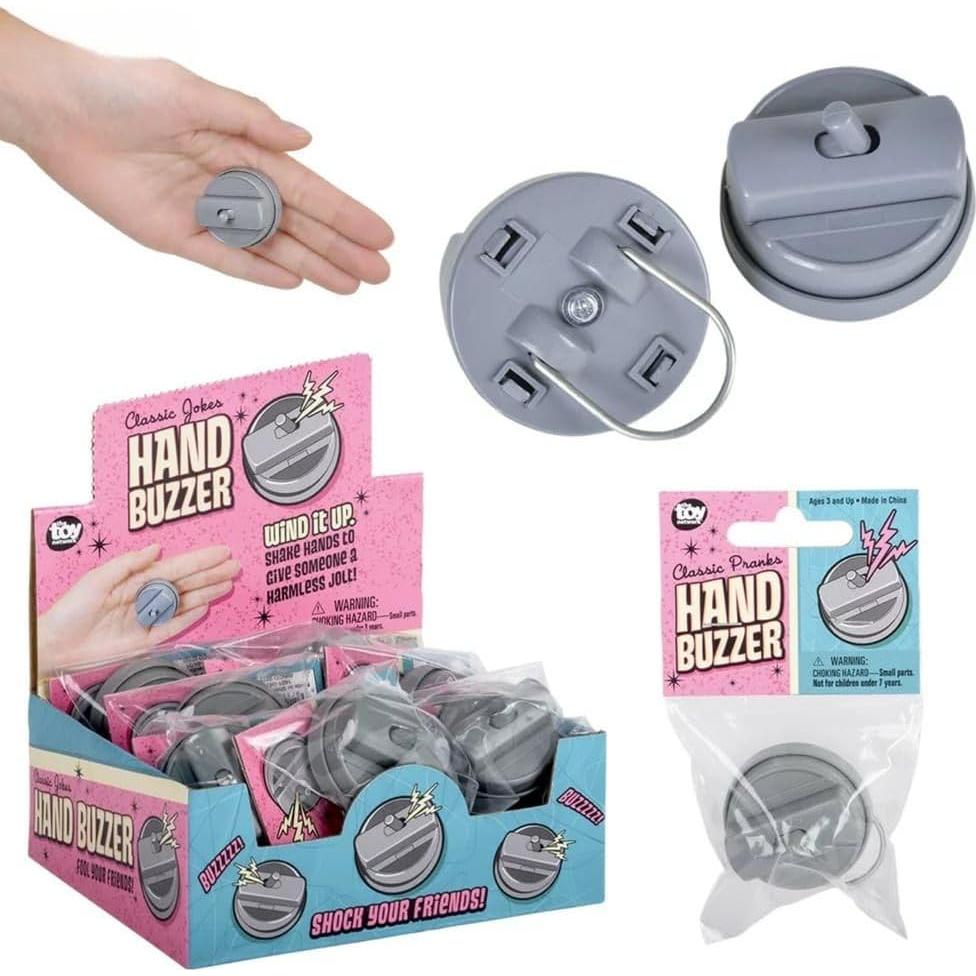 Zumbador de Mano Rhode Island Novelty 5.08 cm 12 Piezas