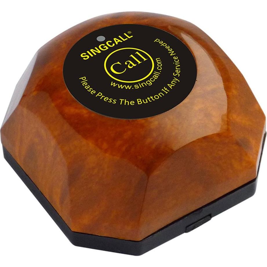 Sistema de Llamada Inalámbrico SINGCALL con 1 Receptor y 20 Botones