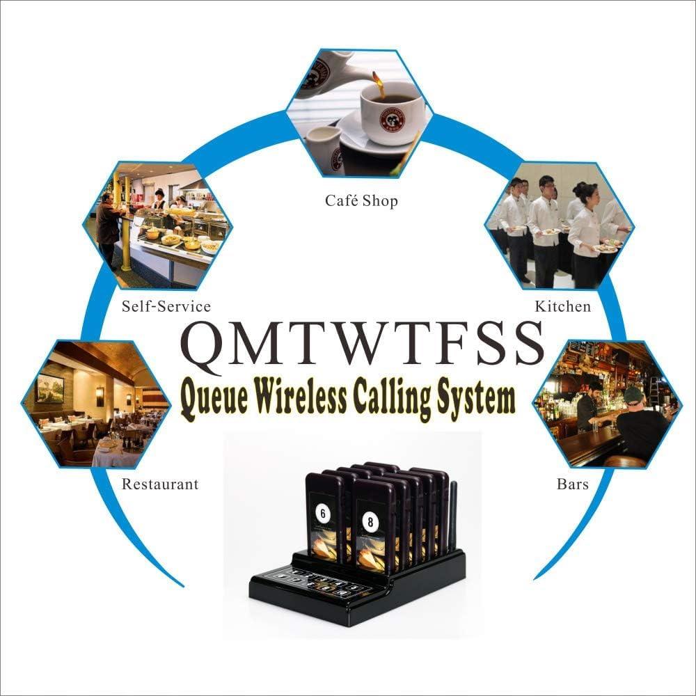 Sistema de Paginación Inalámbrico Baling 10 Timbres y Teclado