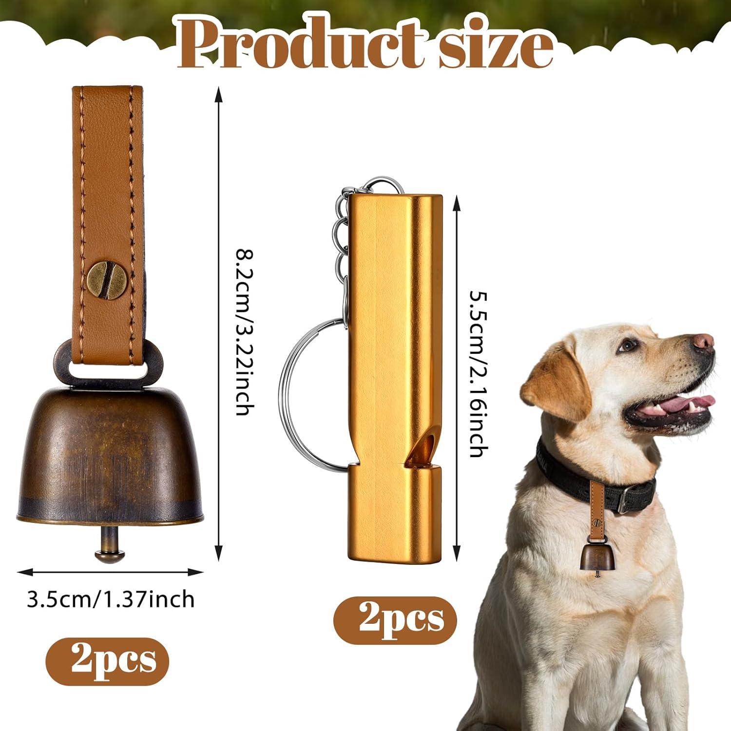 2 Juegos de Campanas para Osos Fyntave con Silbato de Emergencia