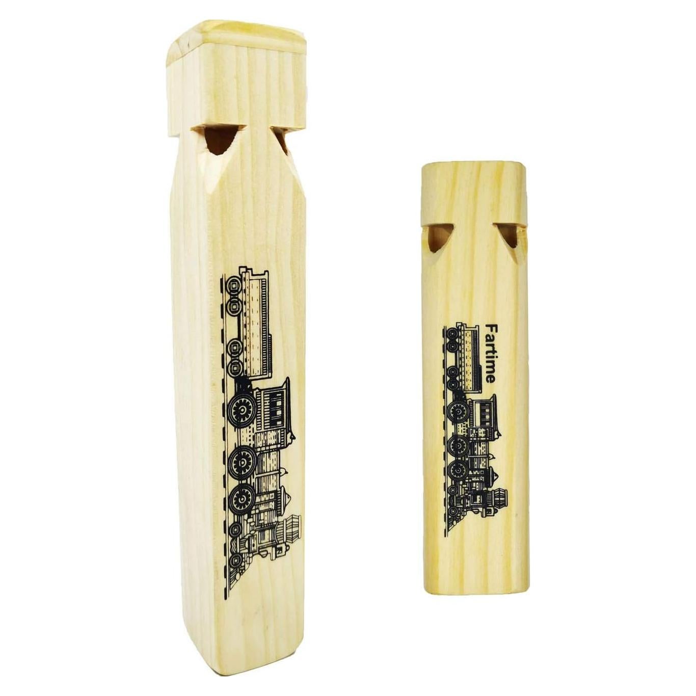 Silbato de Madera Fartime 2 Piezas 18.8 cm y 14 cm
