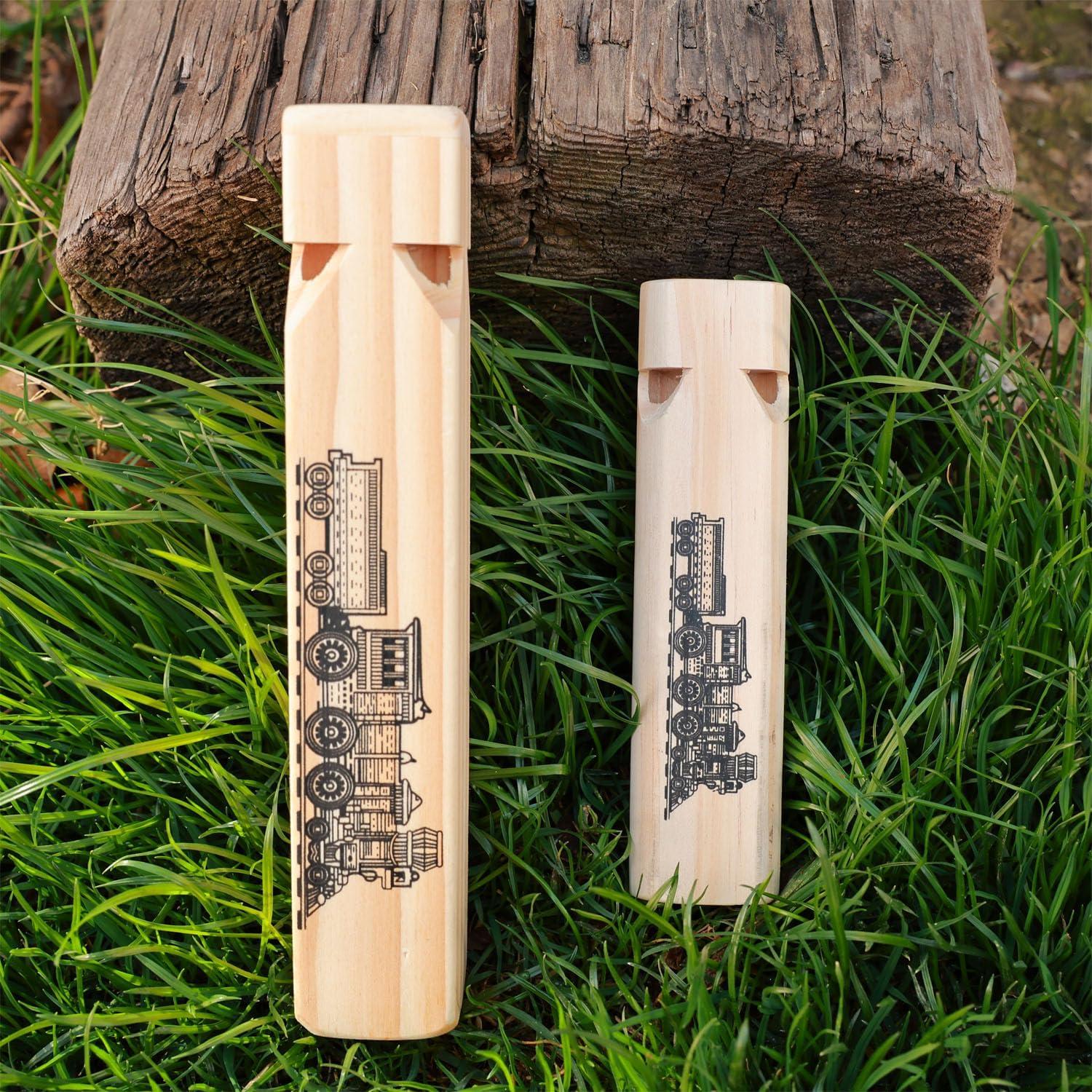 Silbato de Madera Fartime 2 Piezas 18.8 cm y 14 cm