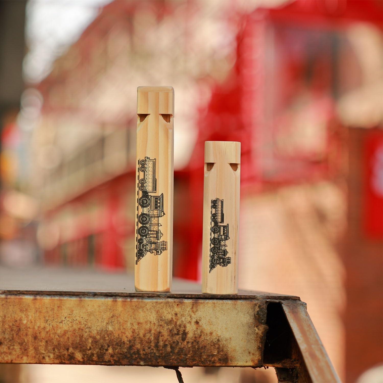 Silbato de Madera Fartime 2 Piezas 18.8 cm y 14 cm